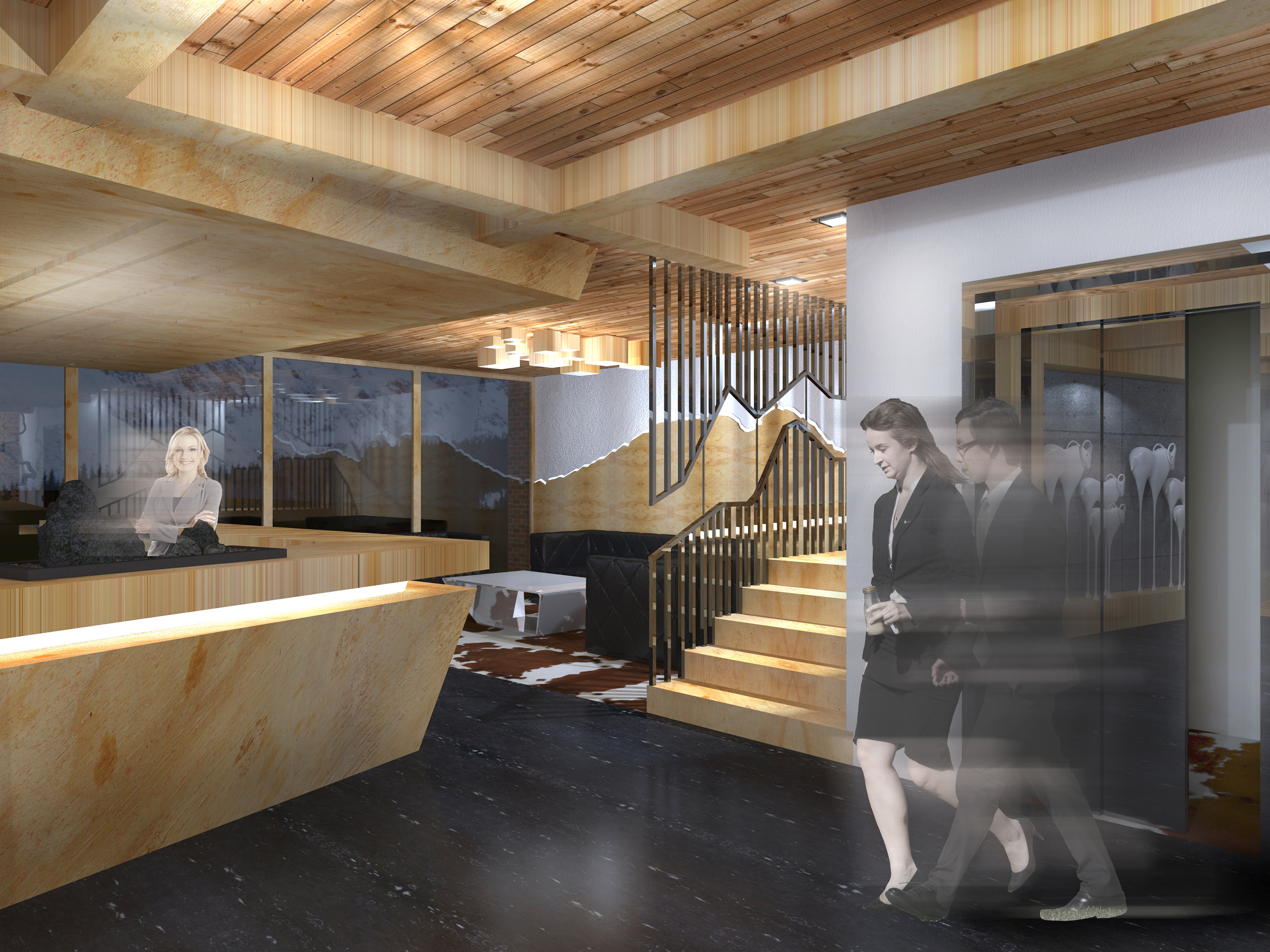 波兰山间酒店“Kalatówki”的现代传统融合设计-10