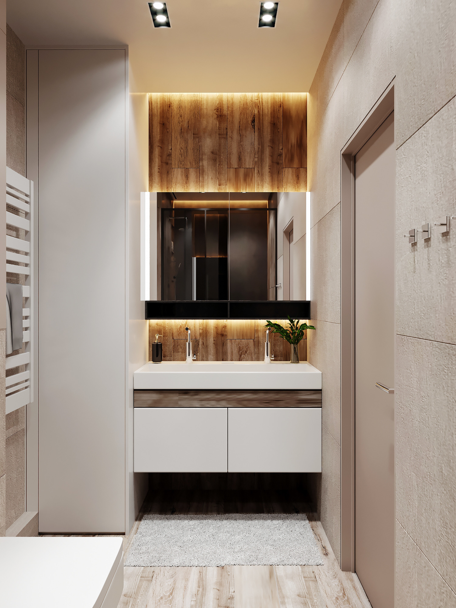 浪漫法式客厅，温馨和谐的家庭角落-16