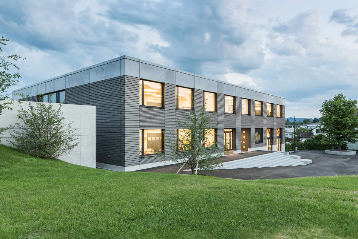 节能零排放的新教育建筑(Neubau Nullenergie·Schulhaus Münchwilen)-3