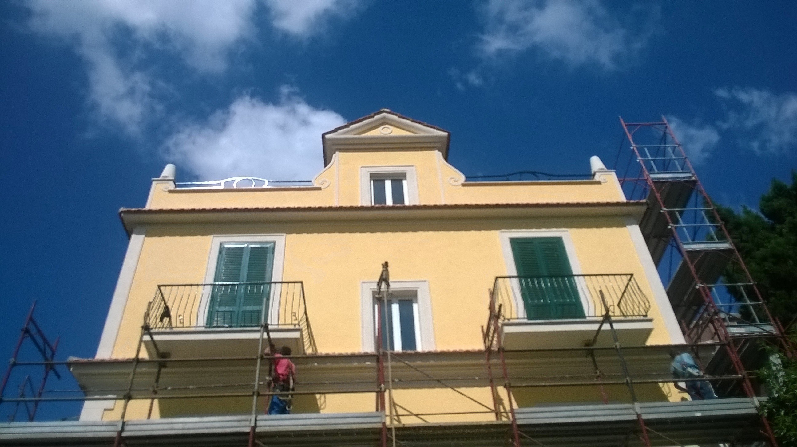 罗马自由主义风格别墅修复-9