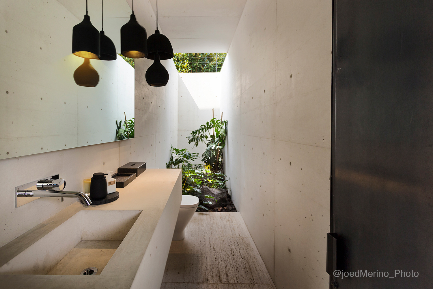 自然光通风的浴室设计-9