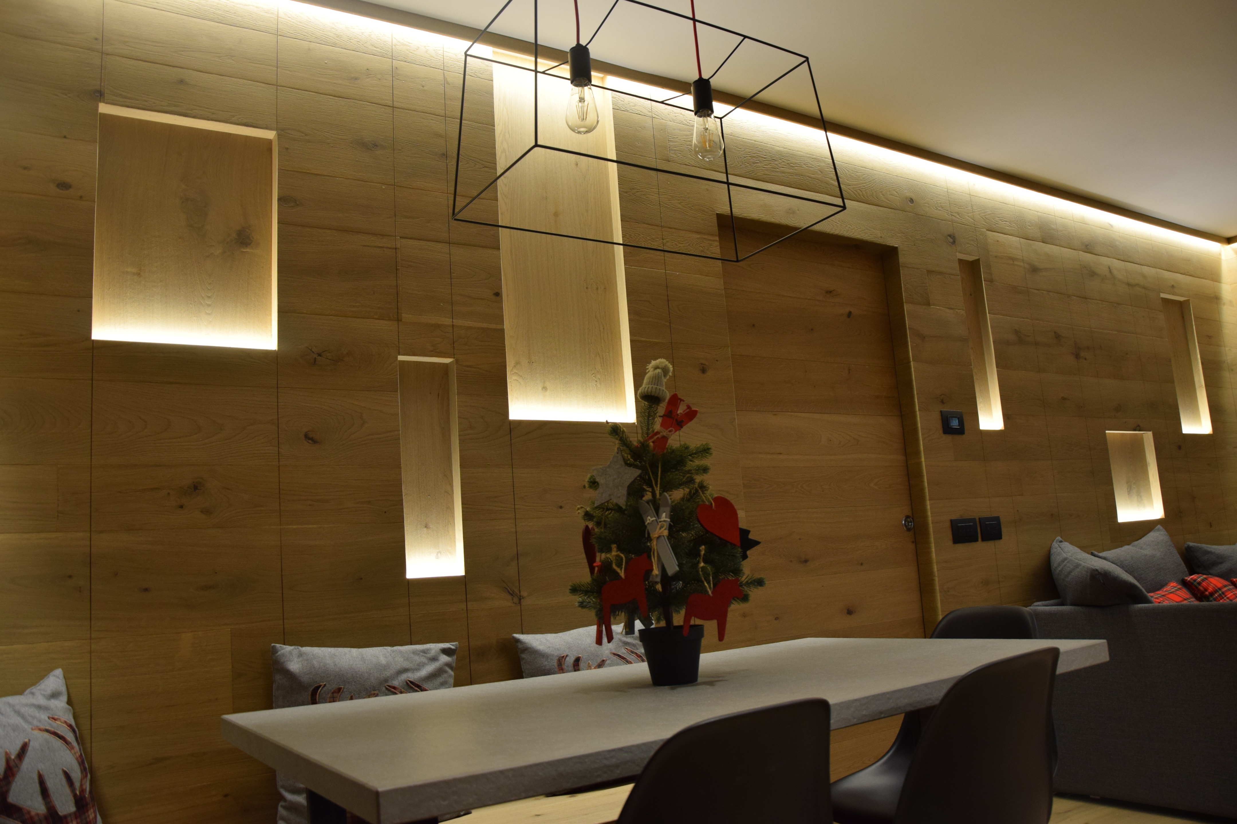 2017 年完成的阿尔卑斯山间别墅设计-15