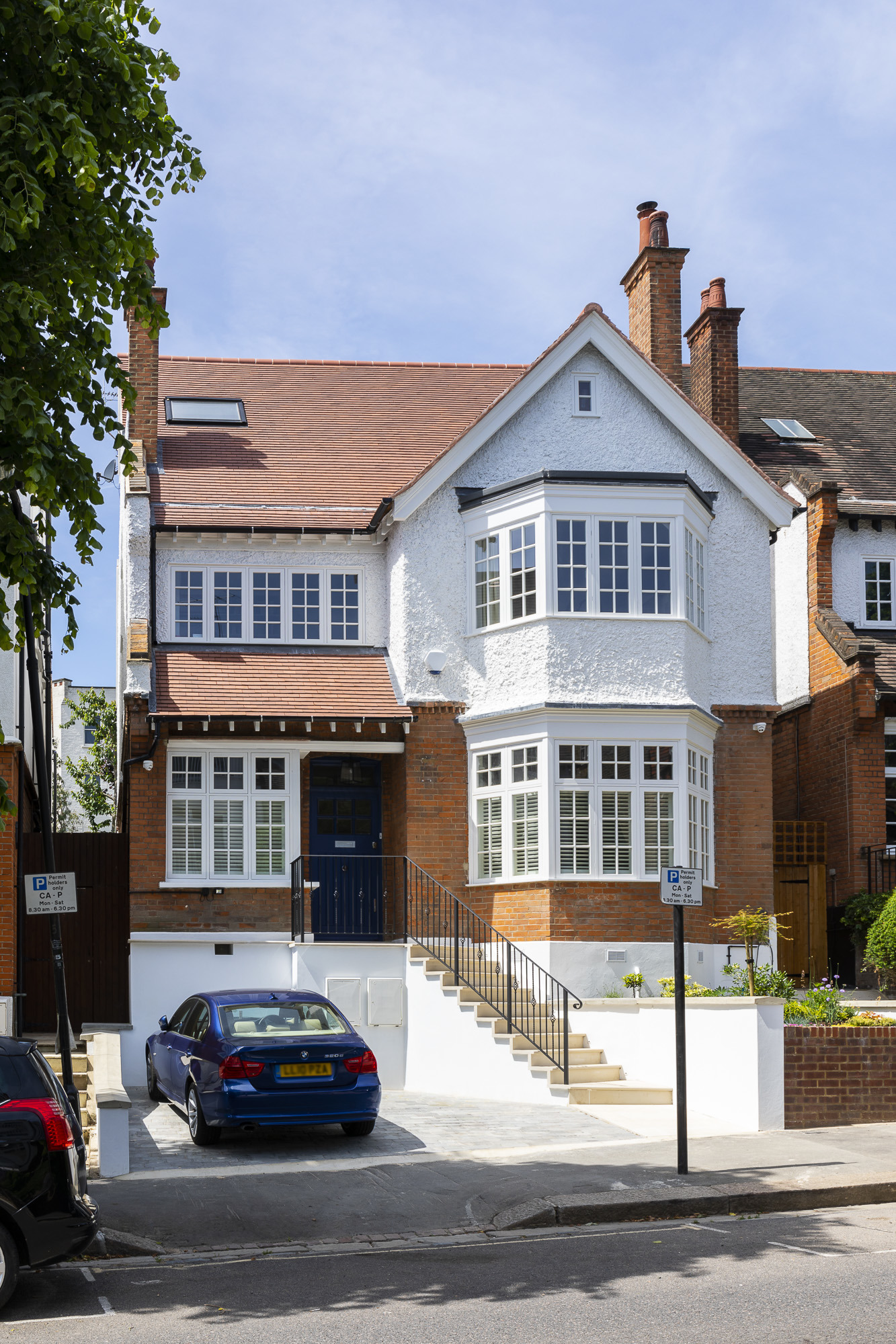 伦敦西 Hampstead 中心地带的 detached house 翻新-1