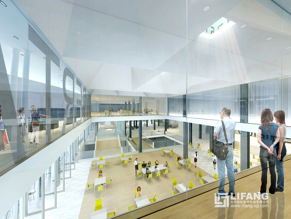 专业室内渲染公司展示办公空间设计佳作-5