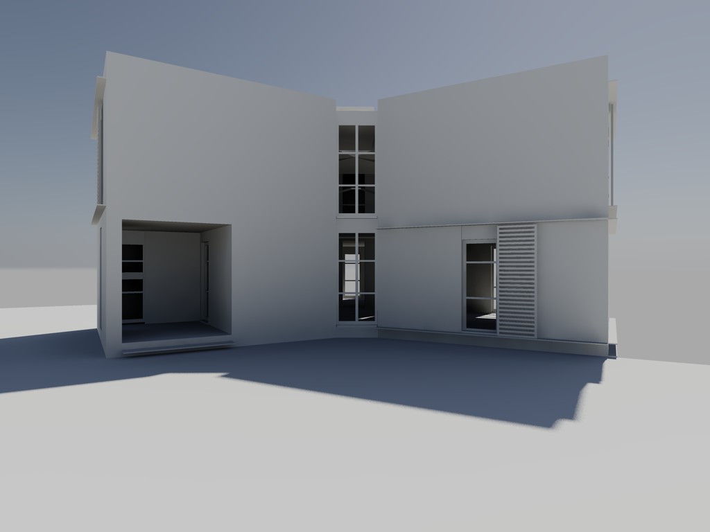 倾斜地块上的现代住宅设计-13