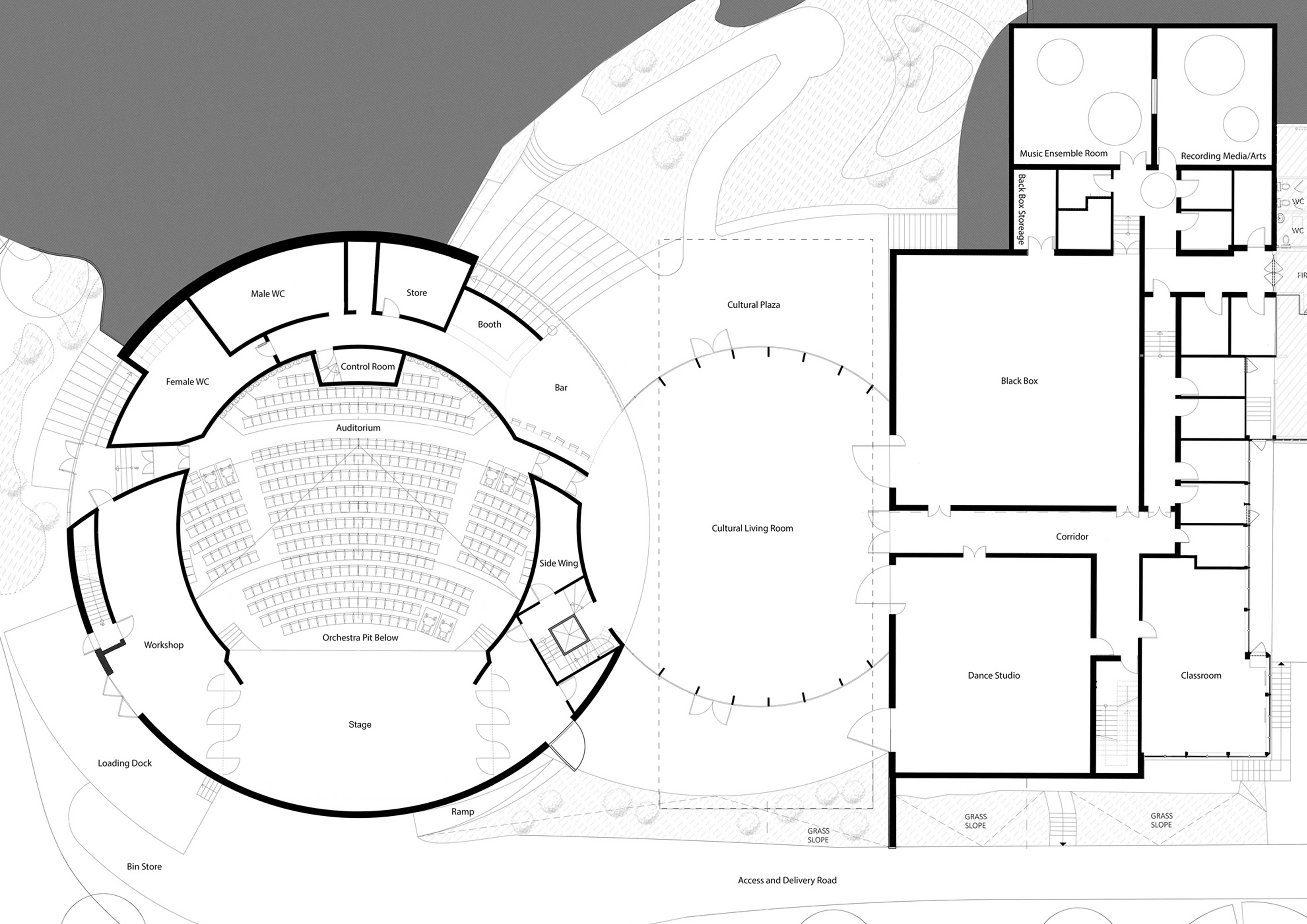 惠灵顿学院表演艺术中心-16