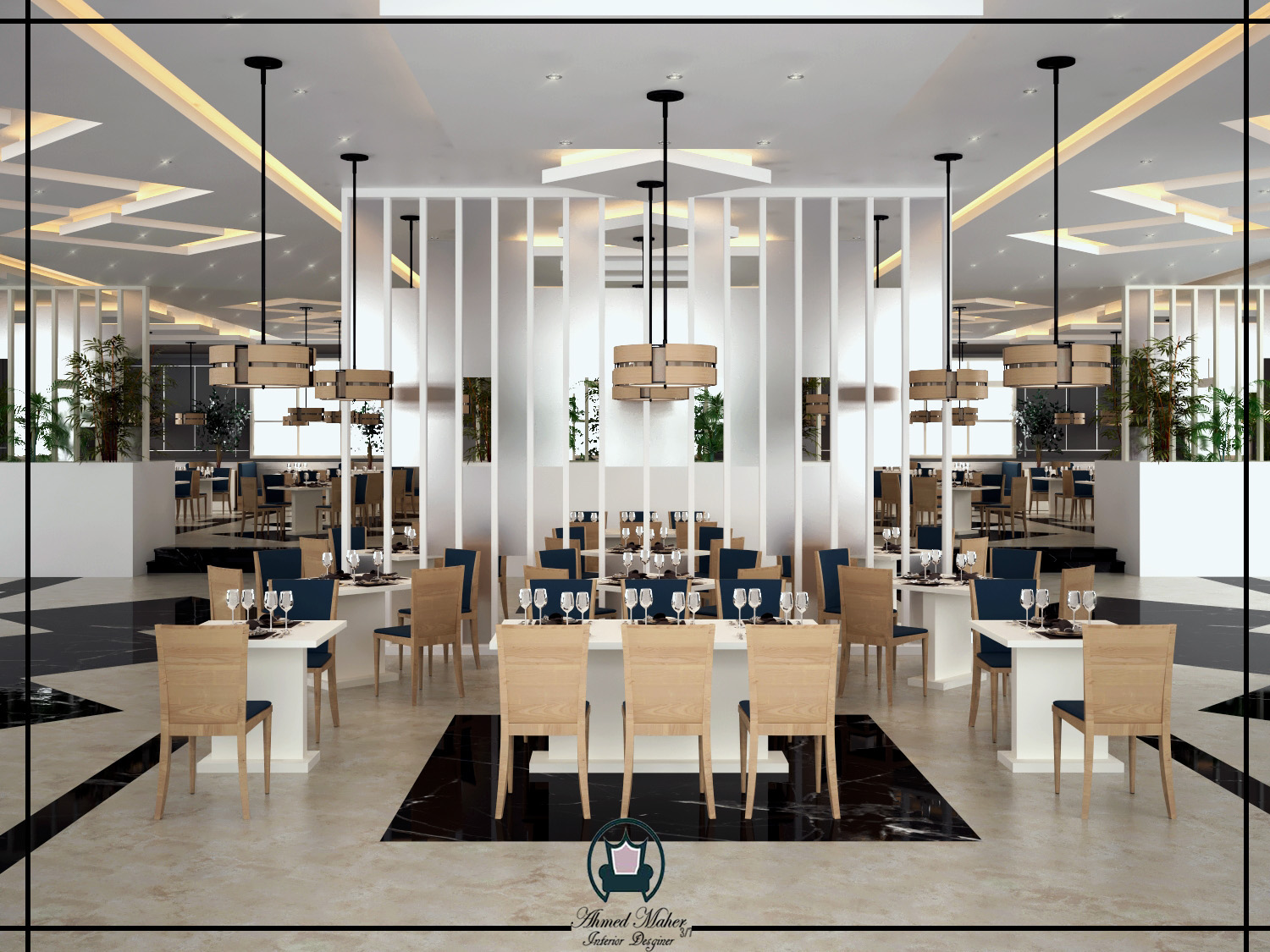 Main Restaurant -interior design--8