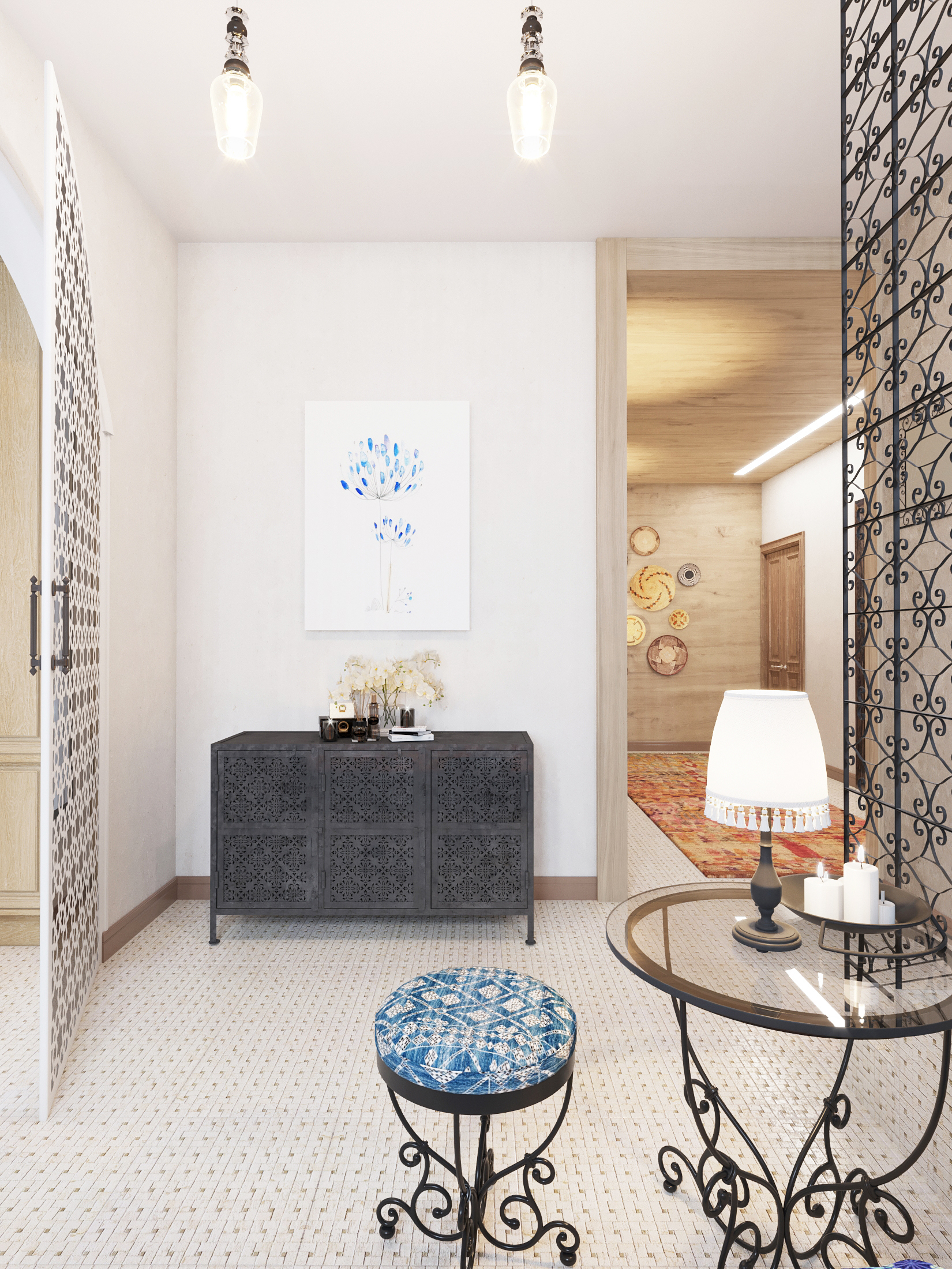 House. Moroccan motifs - 1nd floor-12