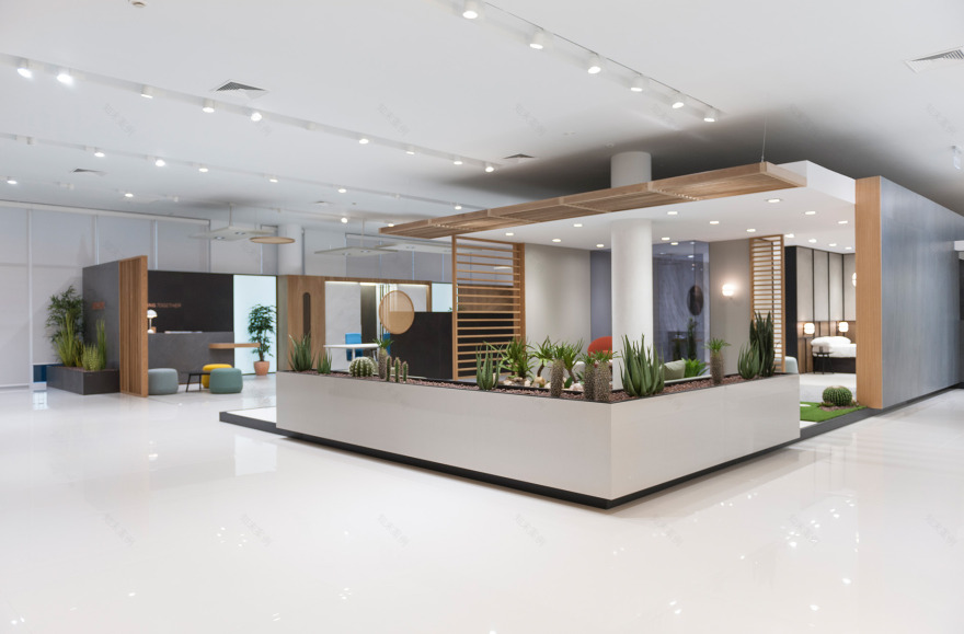 融合自然元素的 URBATEK 2018 展廳设计-9