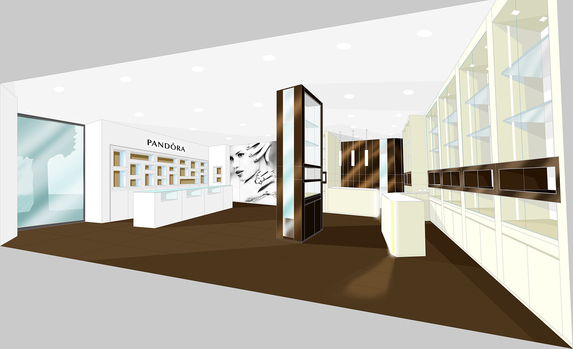 2017 年完成的 gioielleria Aprile 珠宝店设计-0