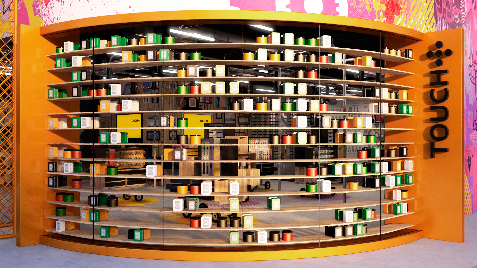 模块化设计打造多彩空间-1