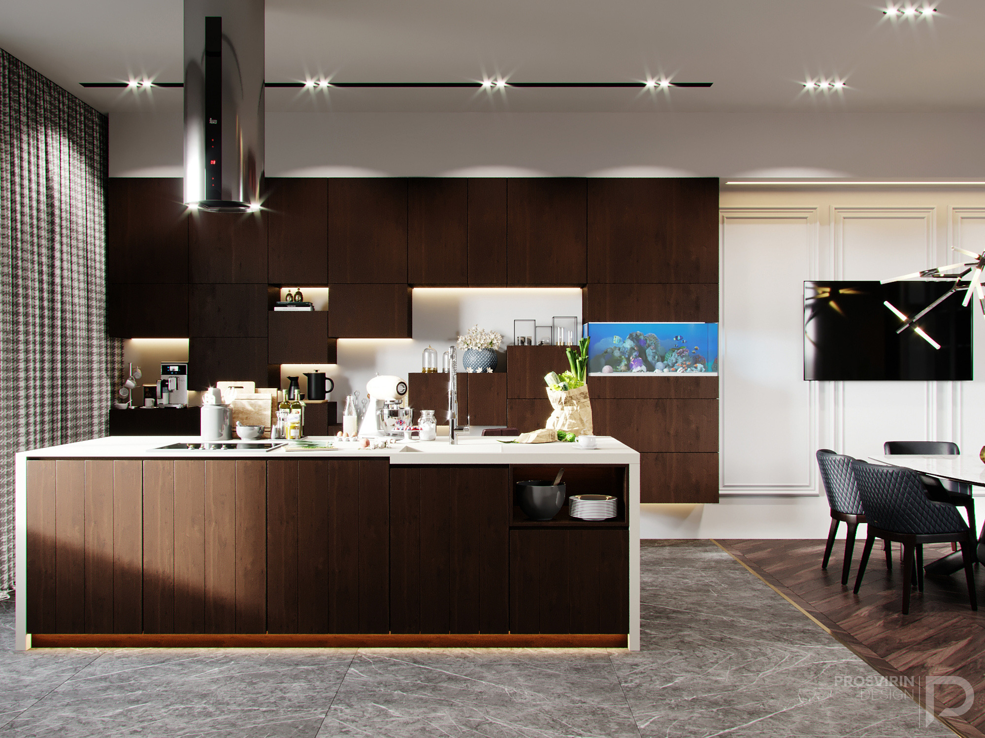 2018 年完工的现代厨房设计案例-4