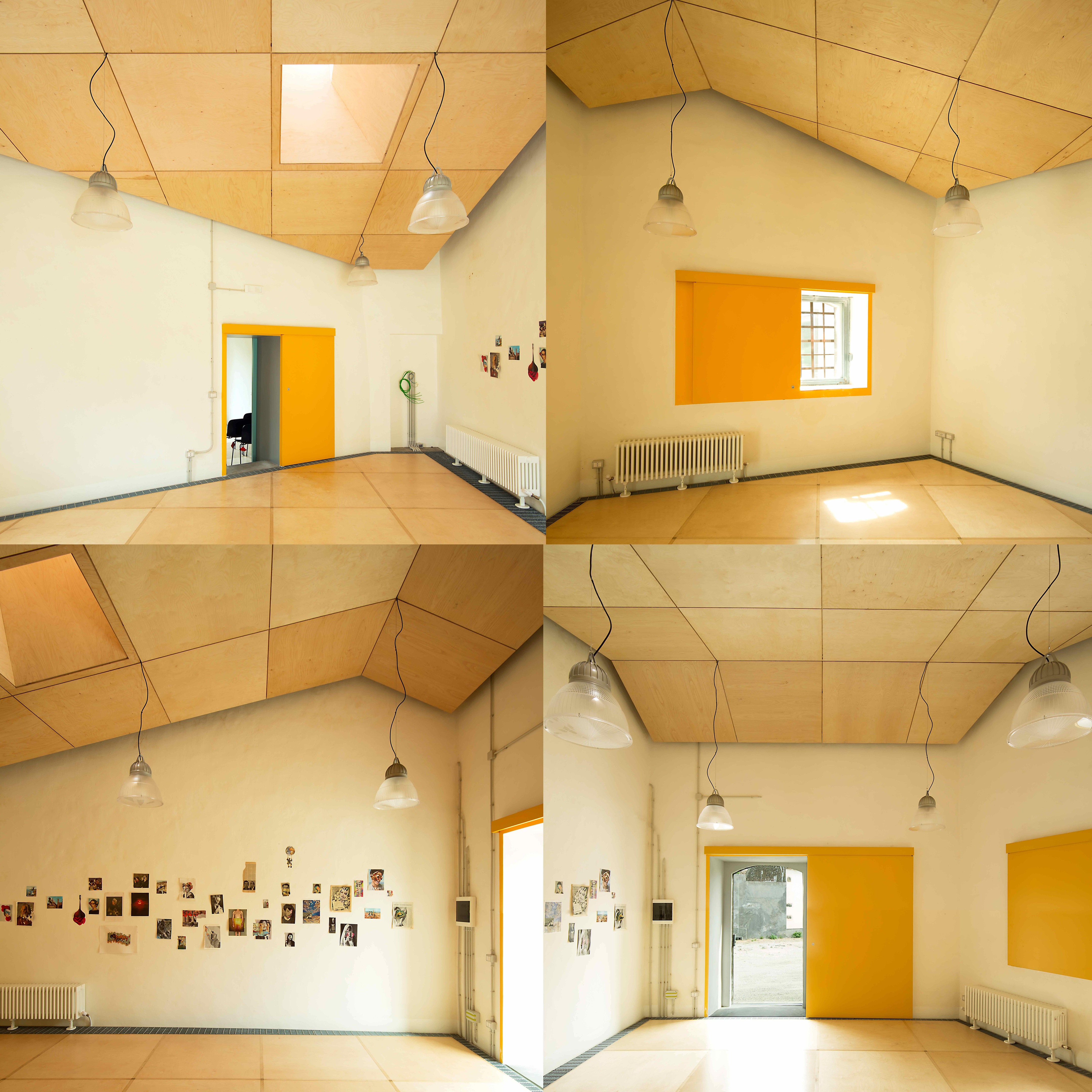 Abadir Academy 旧建筑改造，木质与彩色玻璃的现代融合-2