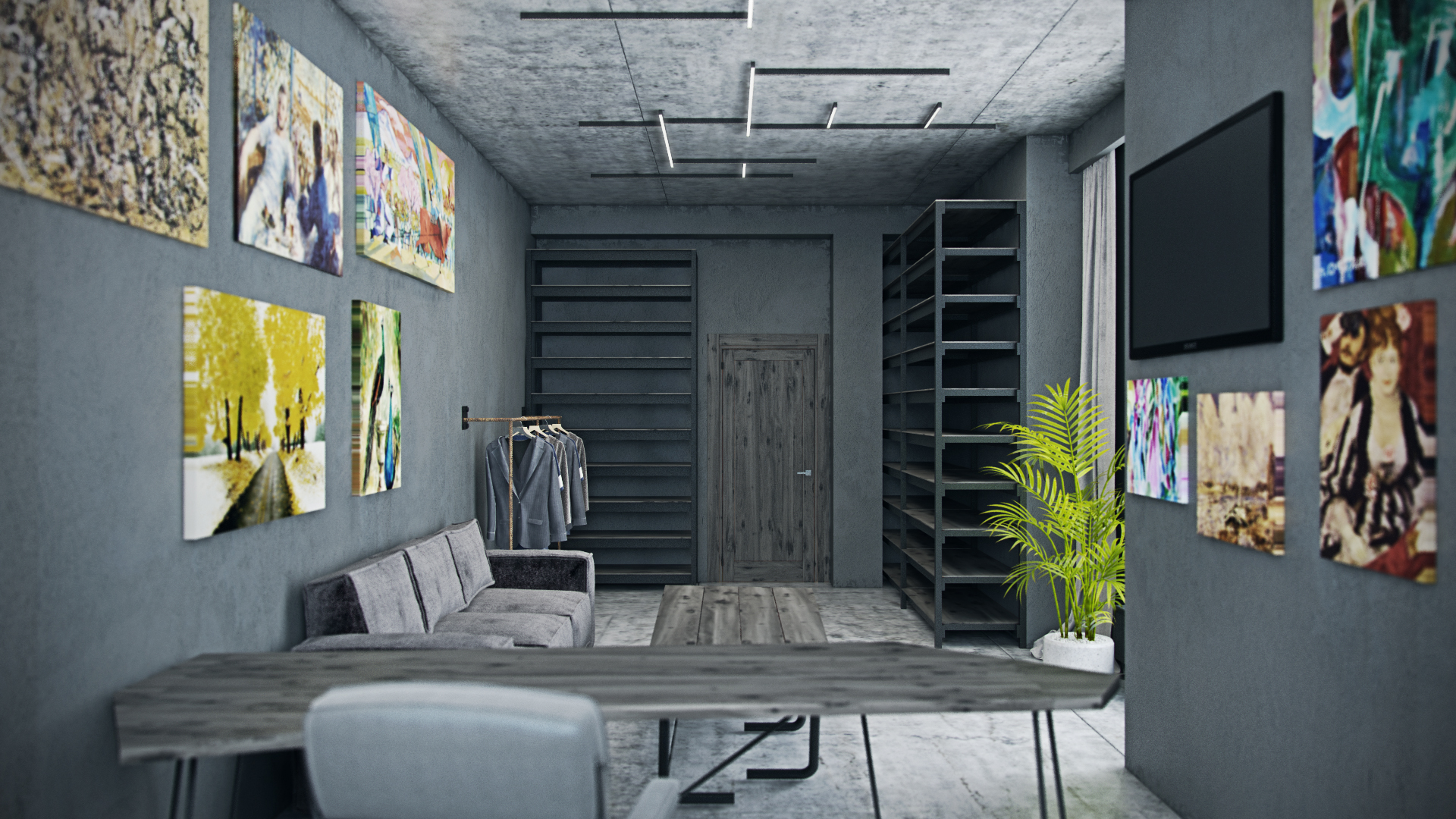 EK 设计工作室打造年轻品牌展厅-24