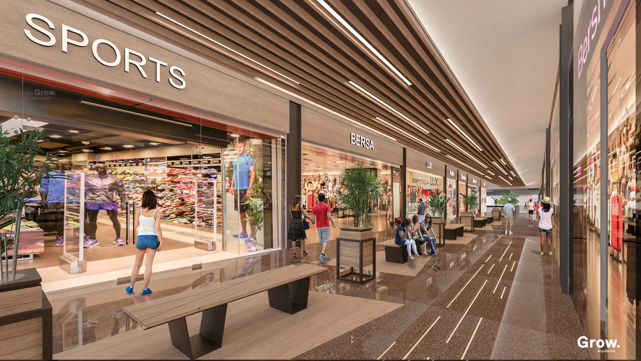 墨西哥库库尔坎广场购物商场(Plaza Kukulkan)-5