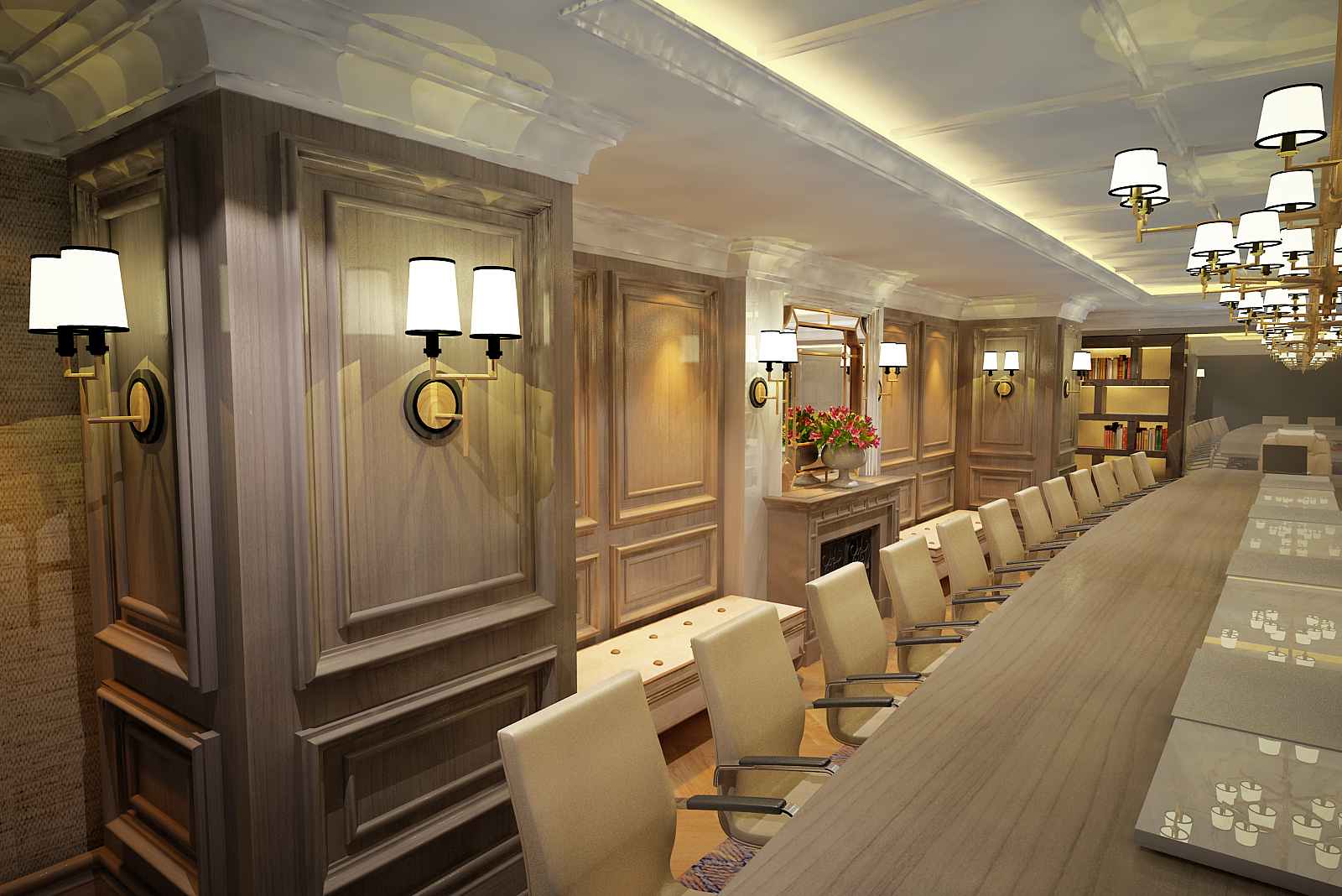 Glamour Meeting Room Interior @ Sudirman, Jakarta-2