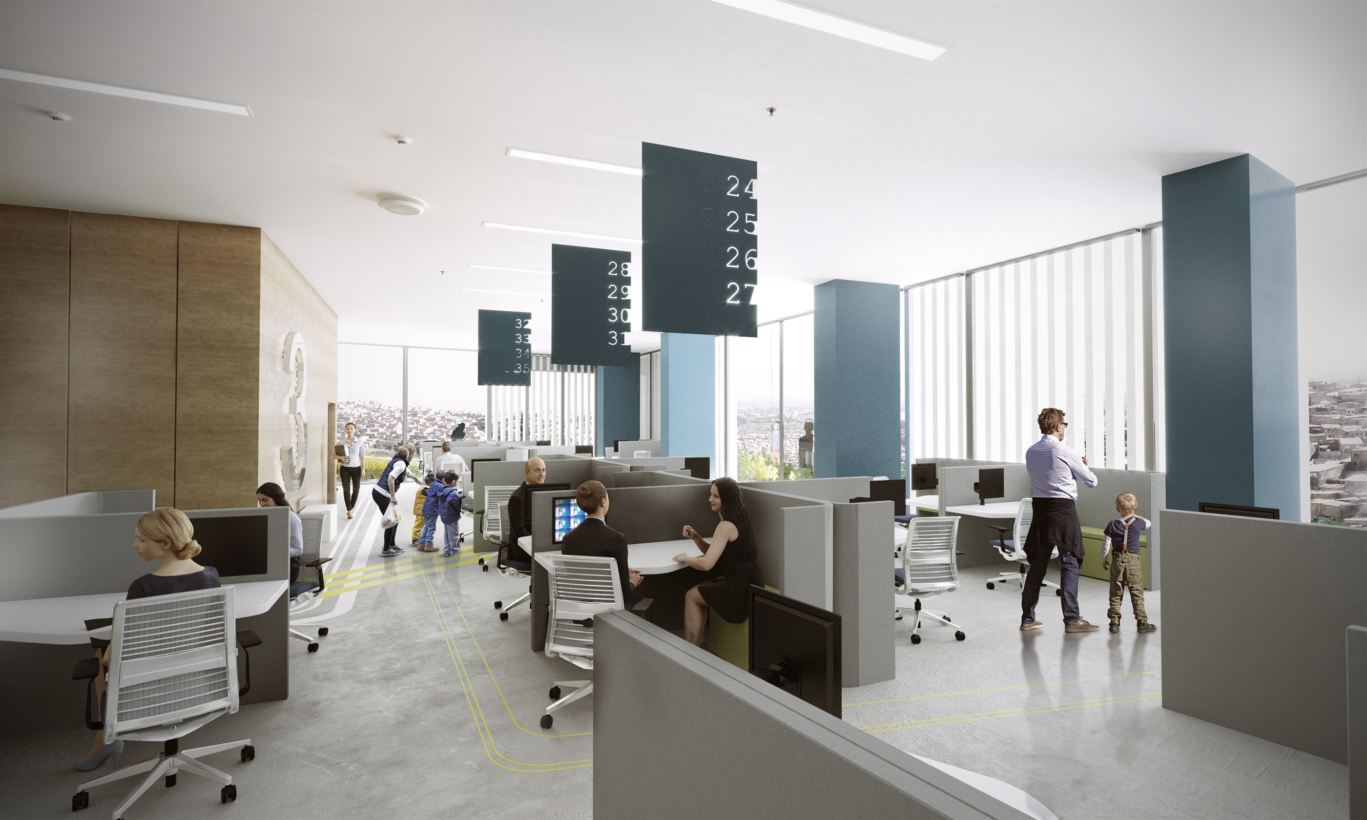 哥伦比亚建筑师协会超立方体竞赛设计-4