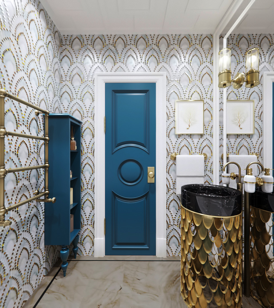 2017 年完成的莫斯科 Nevsky 公寓改造-16