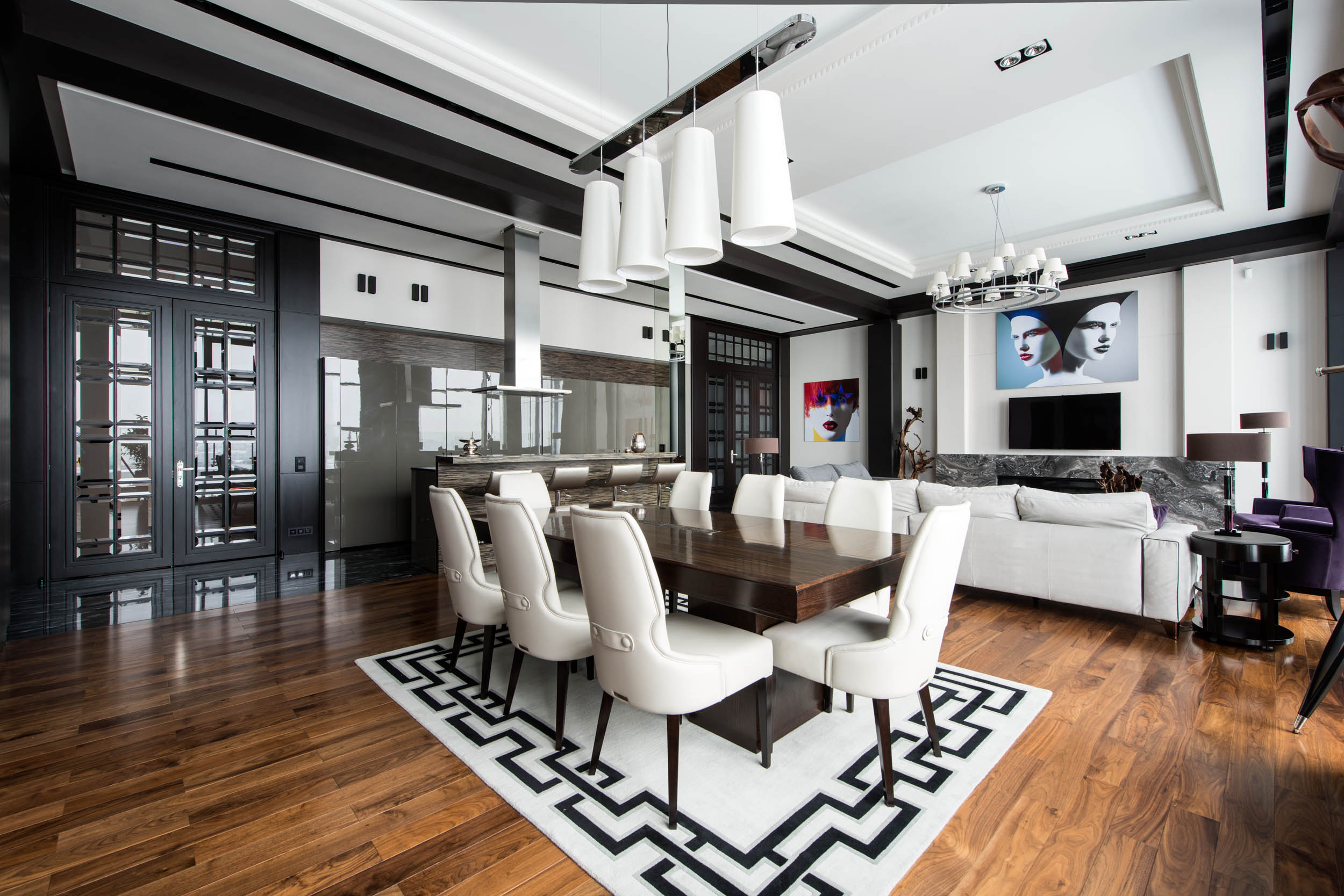 2017 年完成的 Tribeca 公寓设计-3