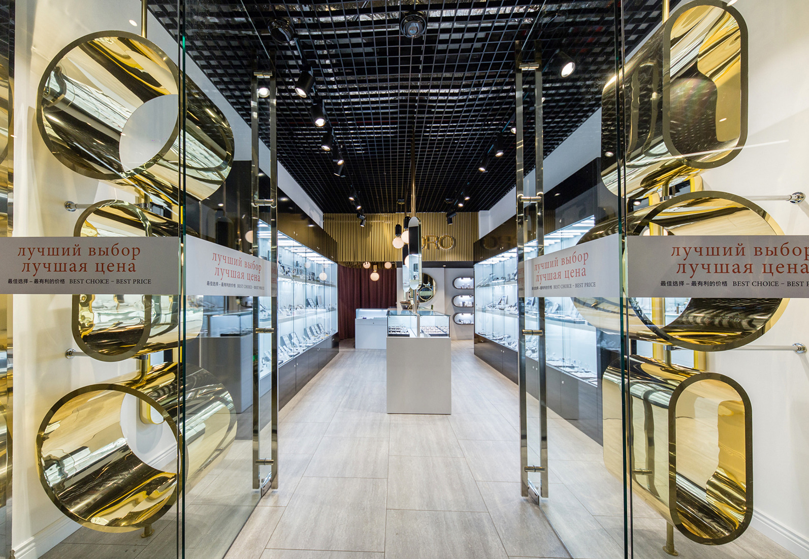 2017 年完成的 ORO 珠宝店室内设计-1