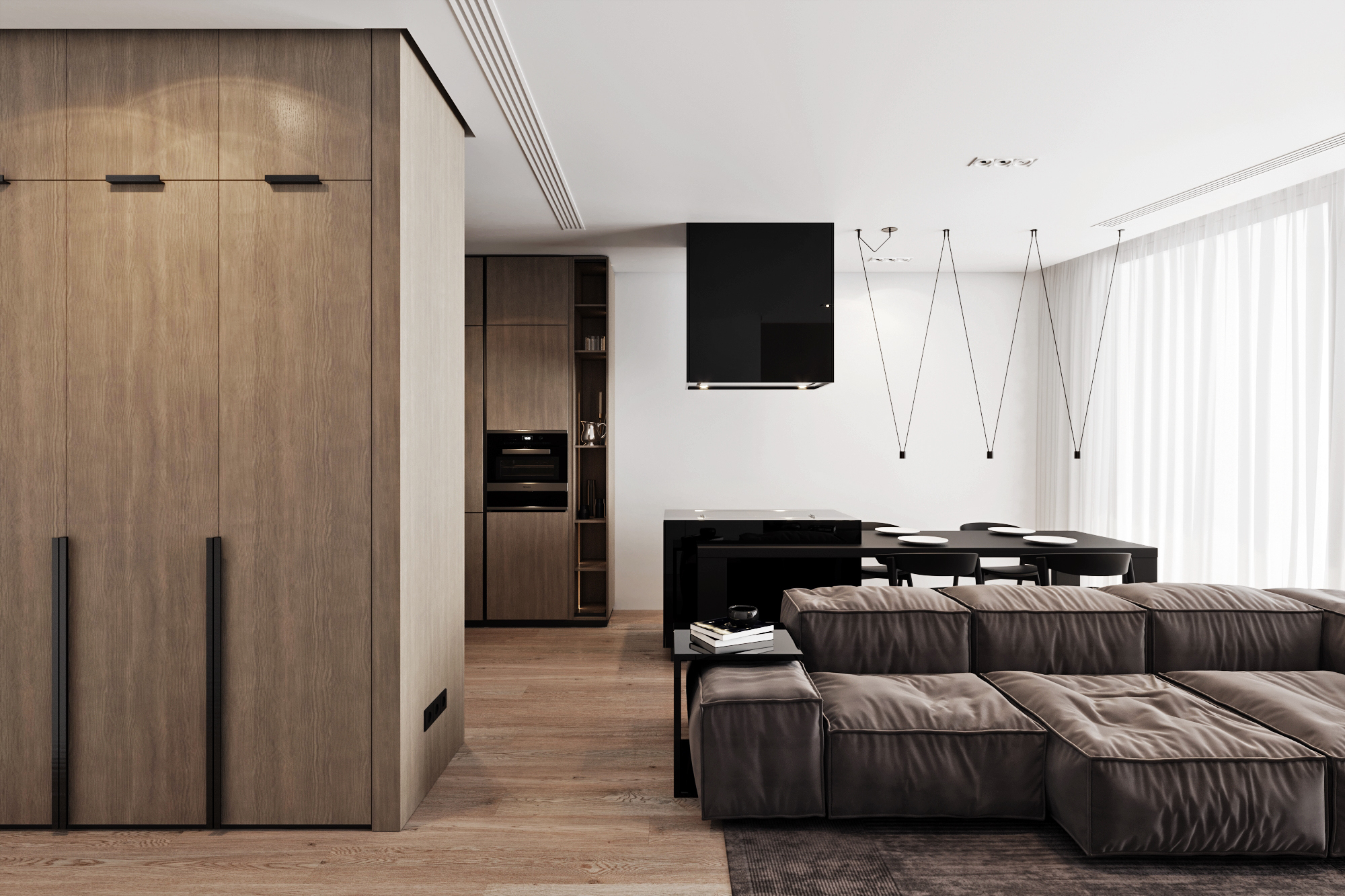 乌克兰基辅木质极简概念设计-1