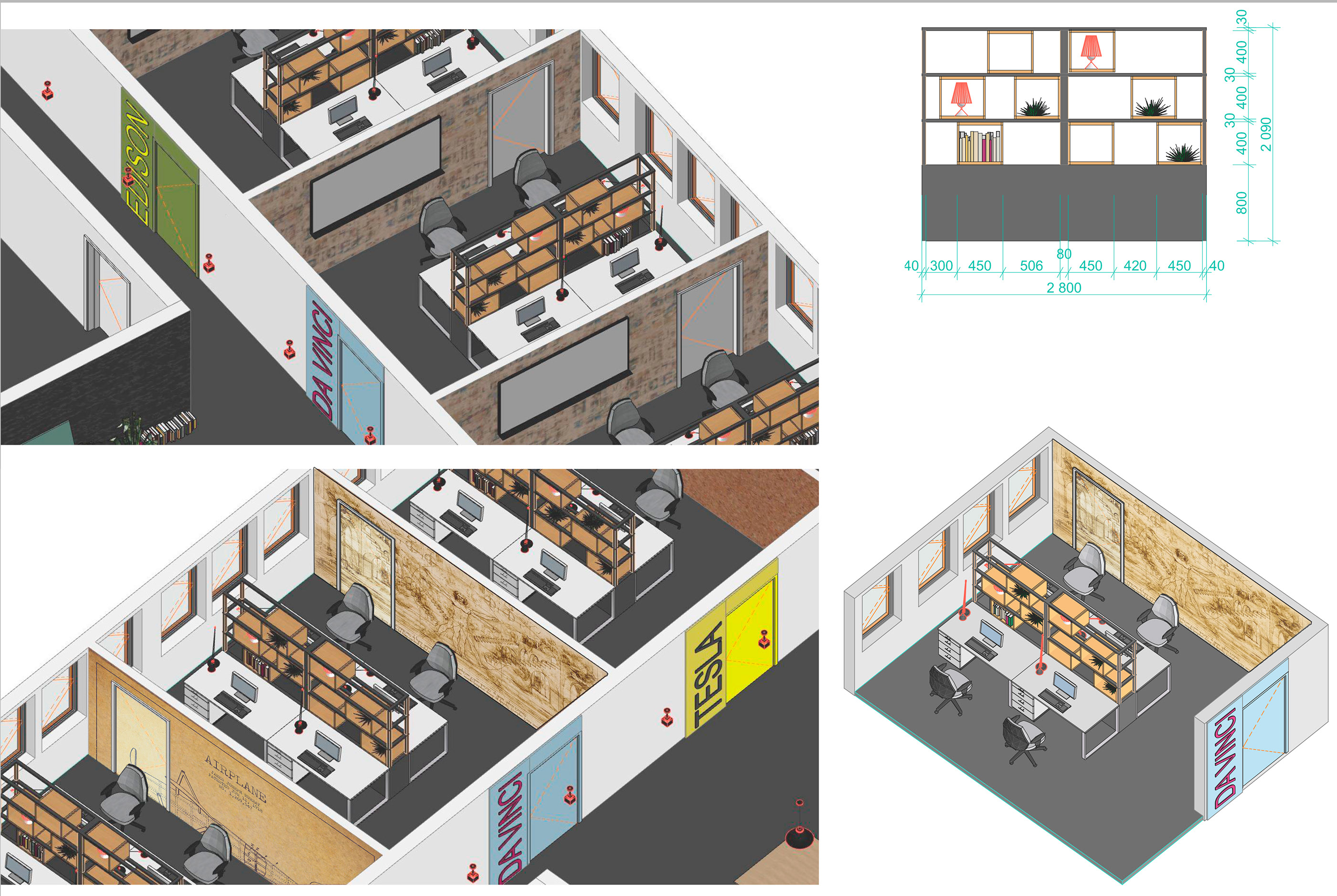 卢森堡年轻创业孵化器办公室设计-5