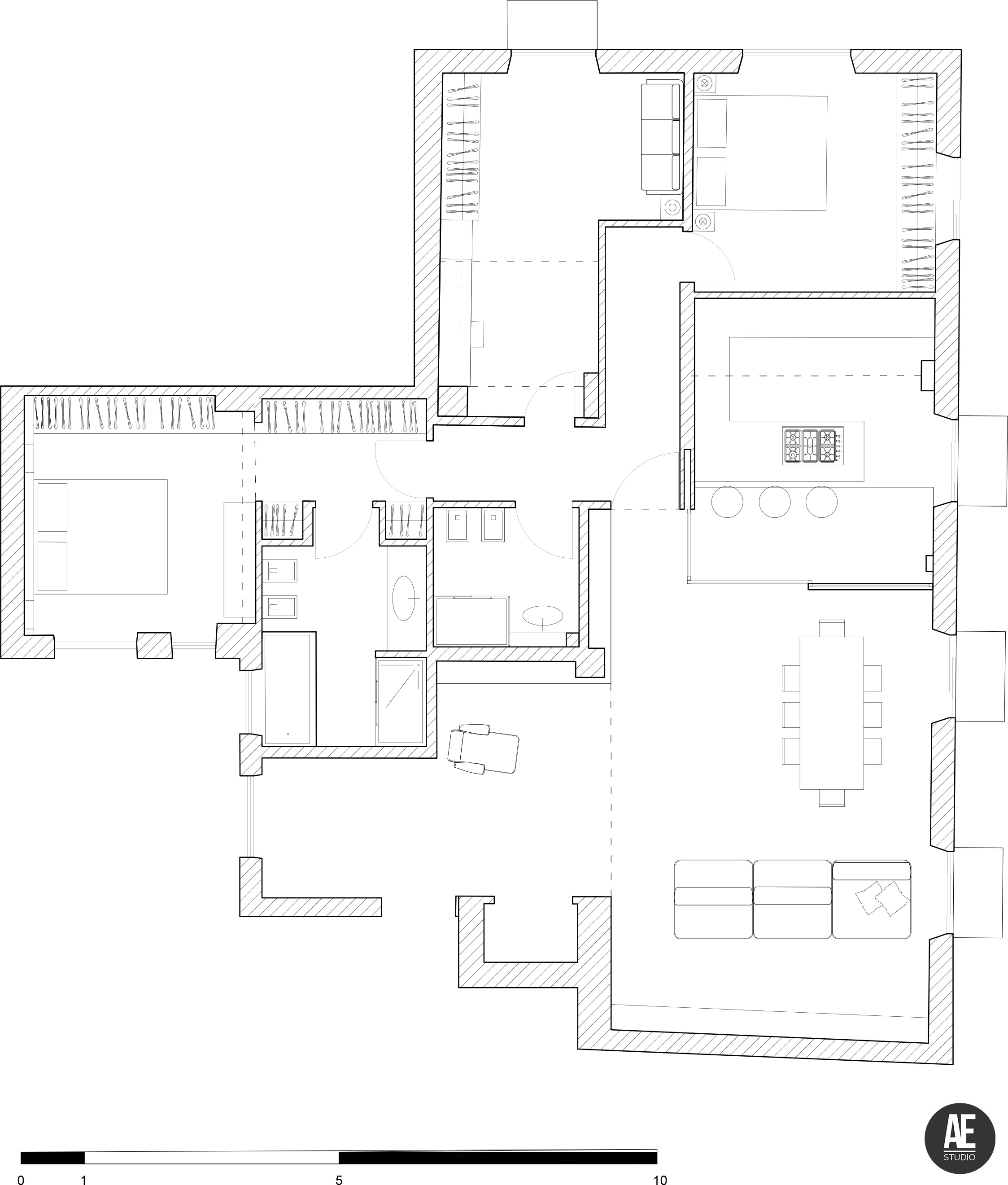 罗马市中心大型公寓_2017 年完工-11
