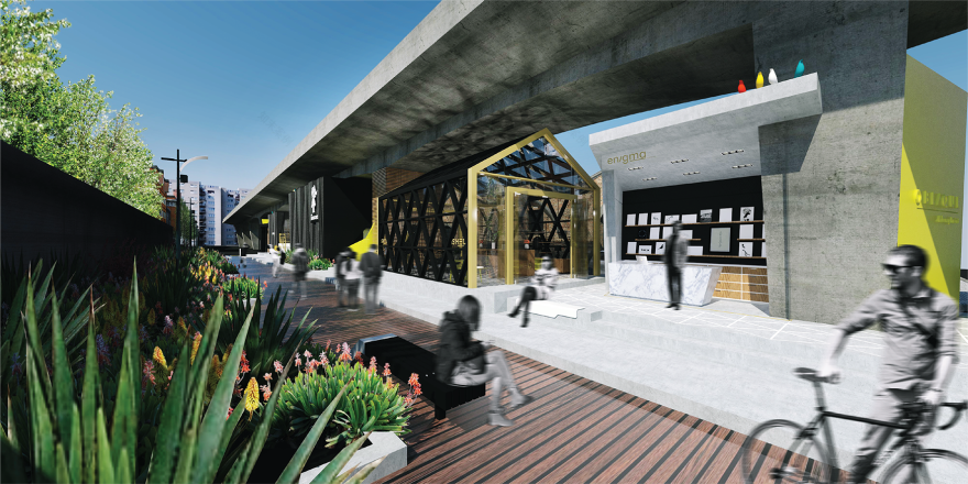 解构主义魅力,Maboneng Precinct 艺术空间-4