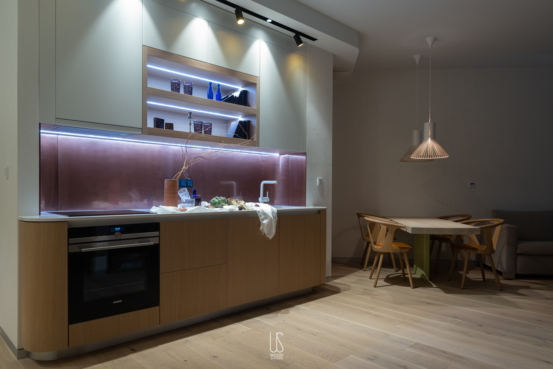 乌克兰基辅 WOODSystems 定制厨房"cu29"-37