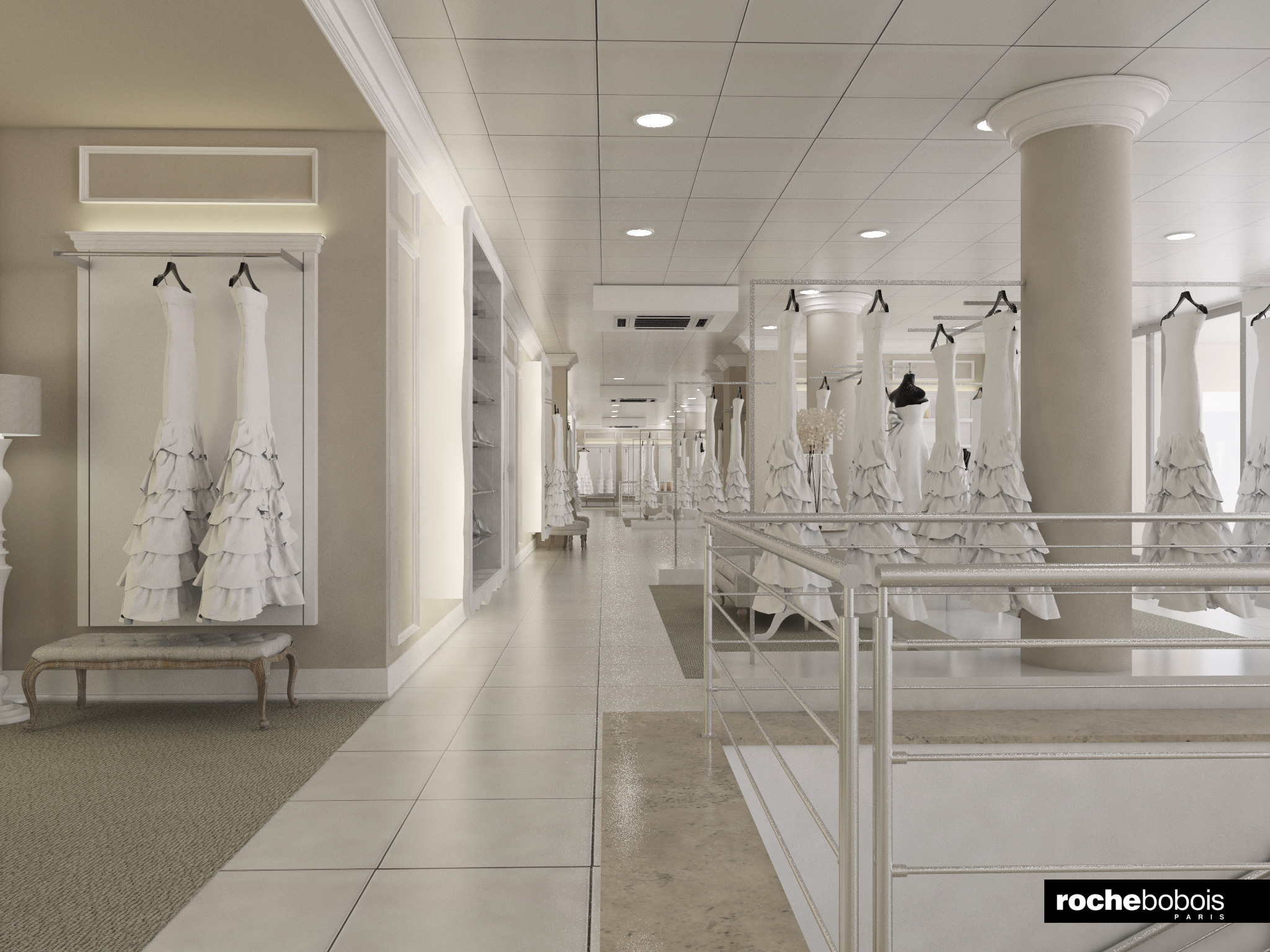 三层 600 平米展示空间的室内设计佳作-31