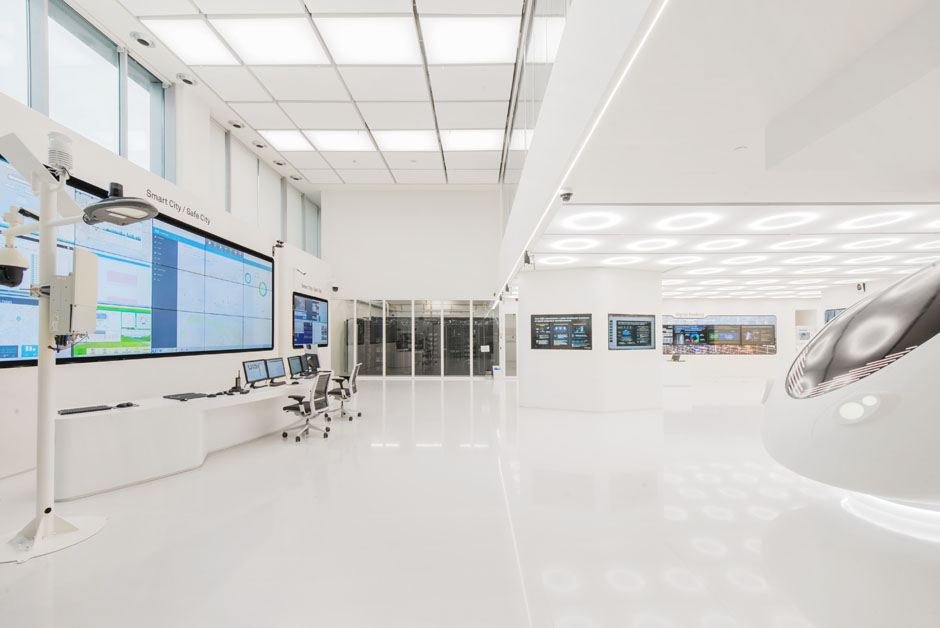 华为展厅——现代科技与空间的完美结合-17