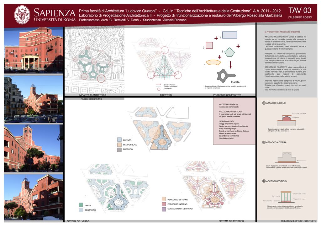 罗马红色酒店多功能社区中心 | 复古与创新的完美结合-2