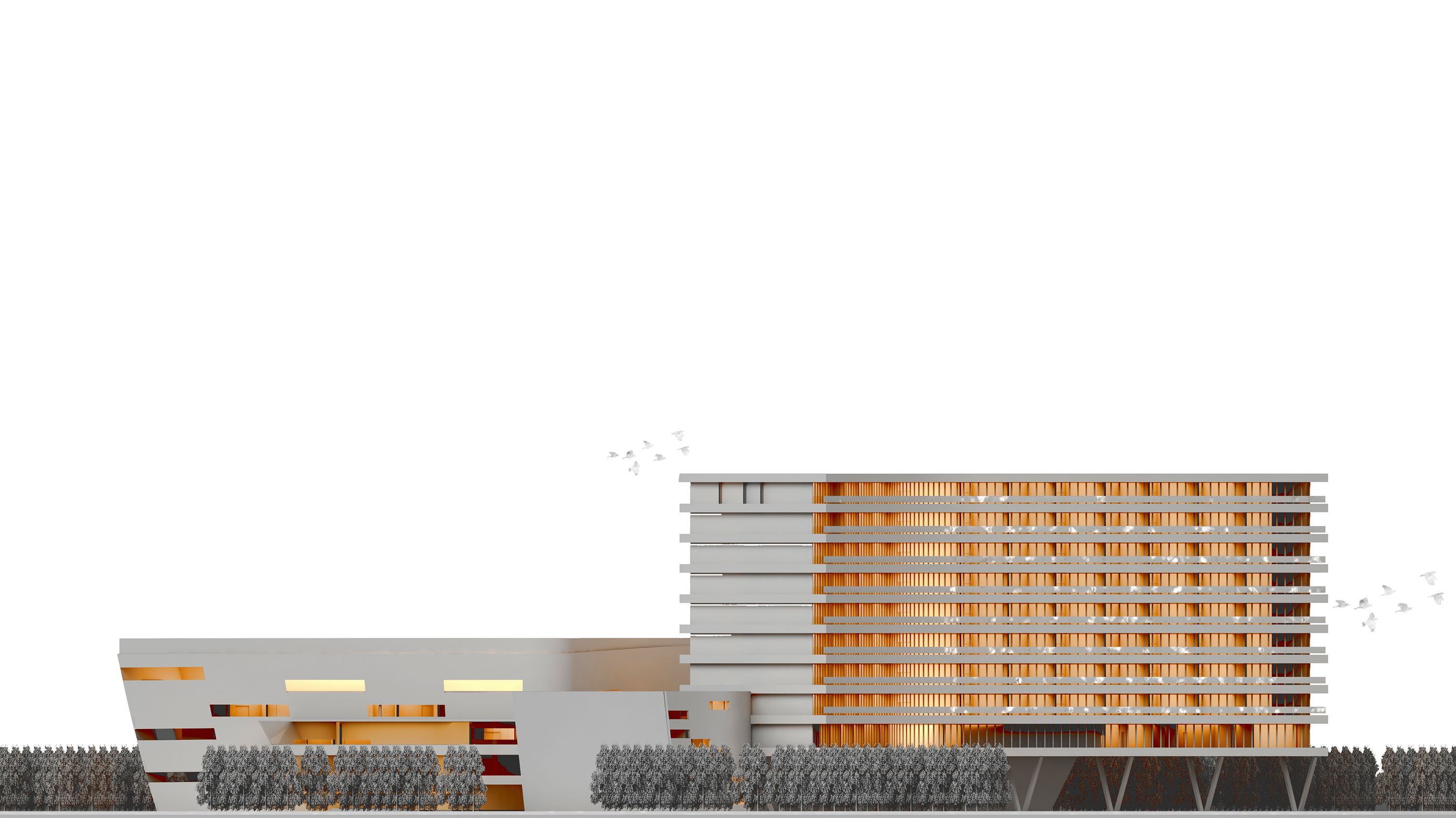 240 张床位的医院-14