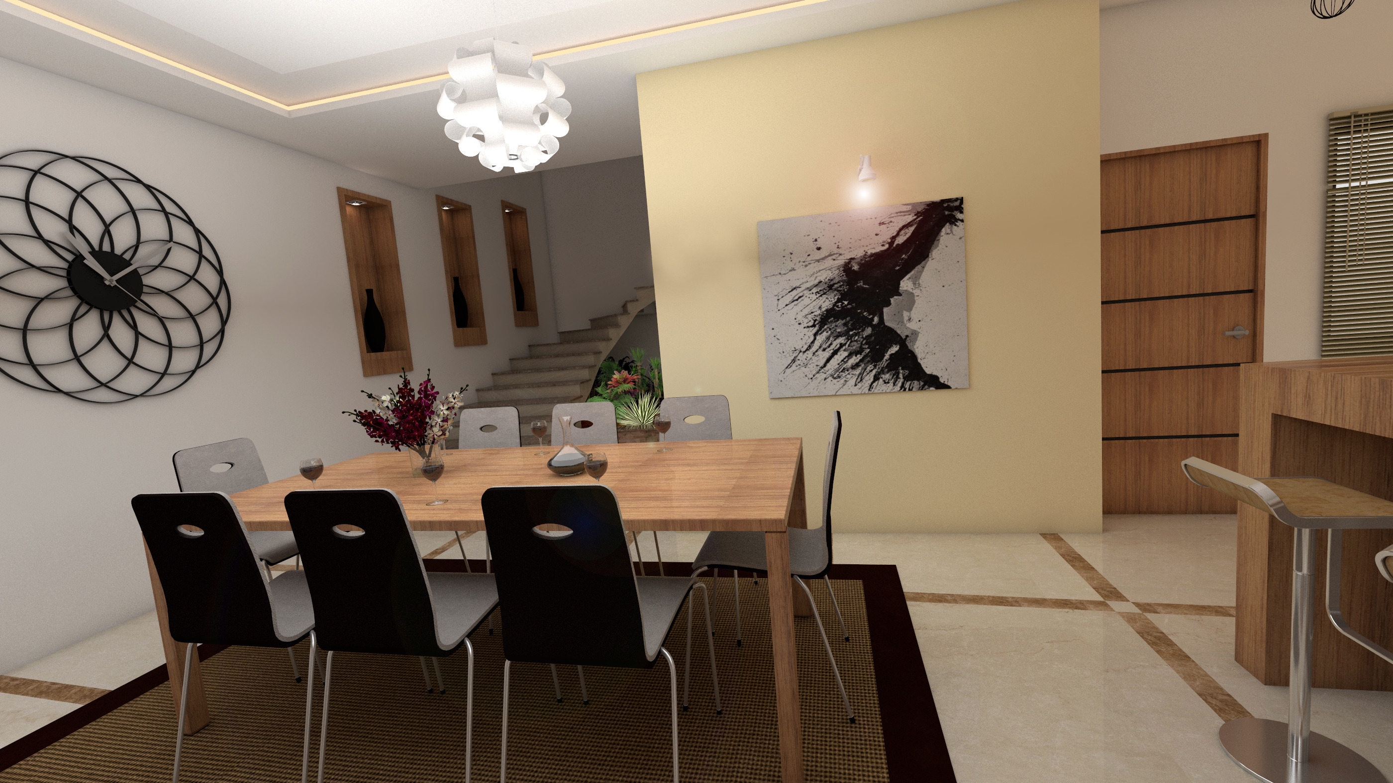 现代风格别墅设计-6