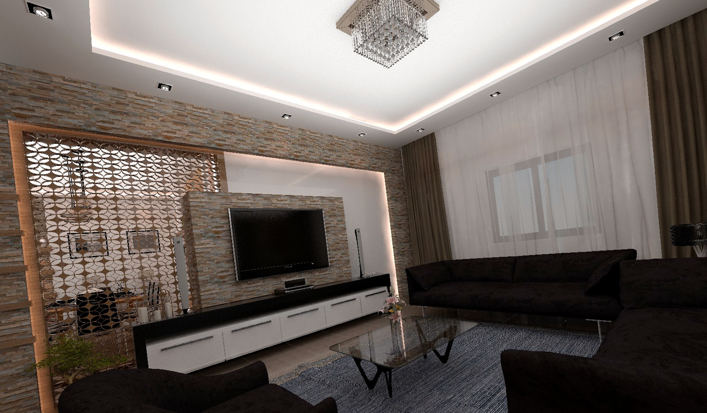 现代简约风独栋别墅设计-15