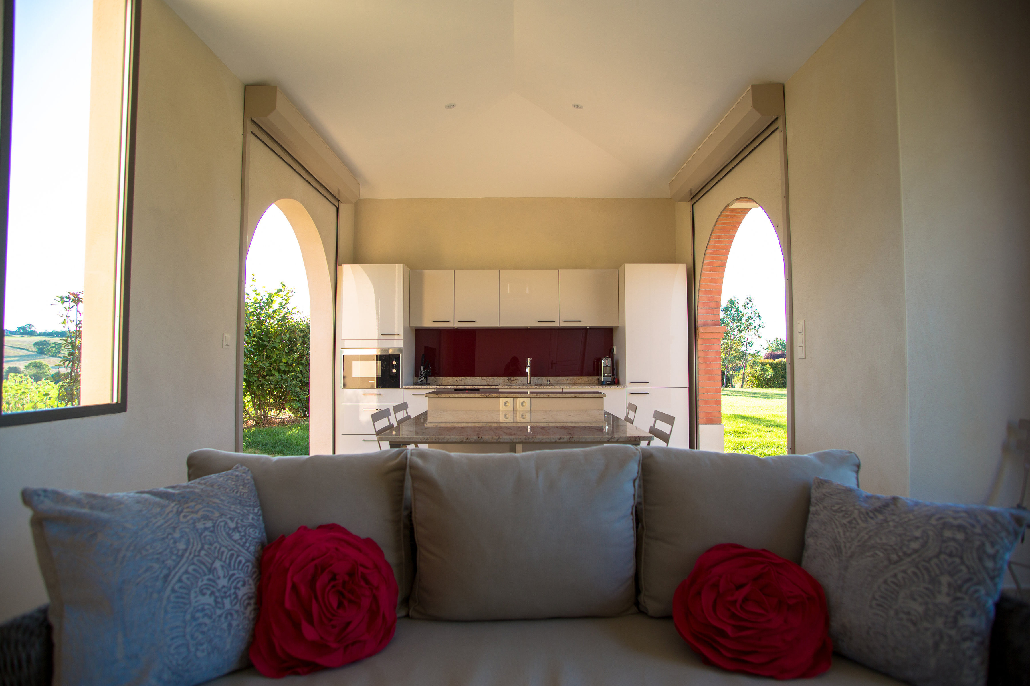 葡萄园中的夏日泳池别墅-7