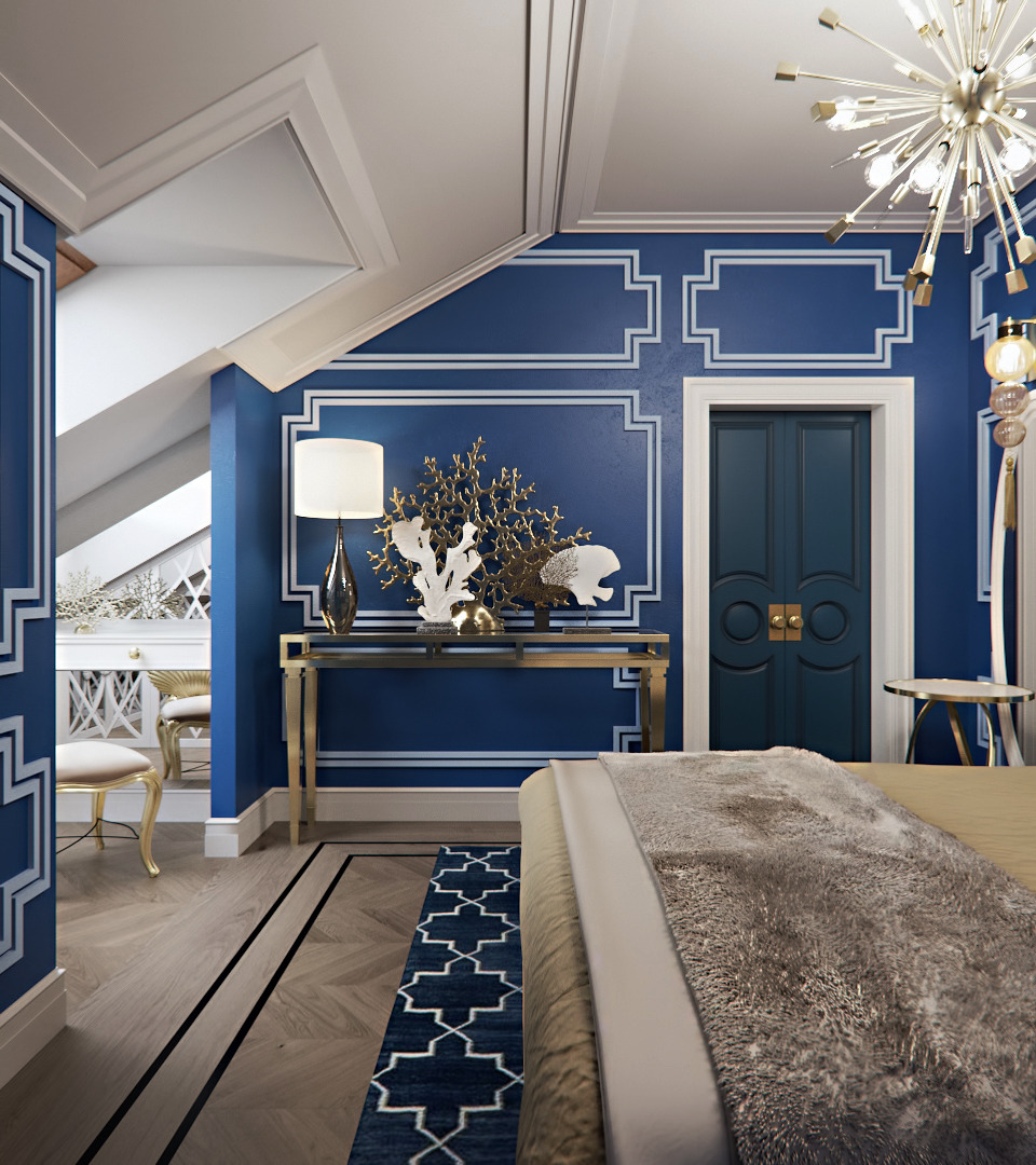 2017 年完成的莫斯科 Nevsky 公寓改造-7