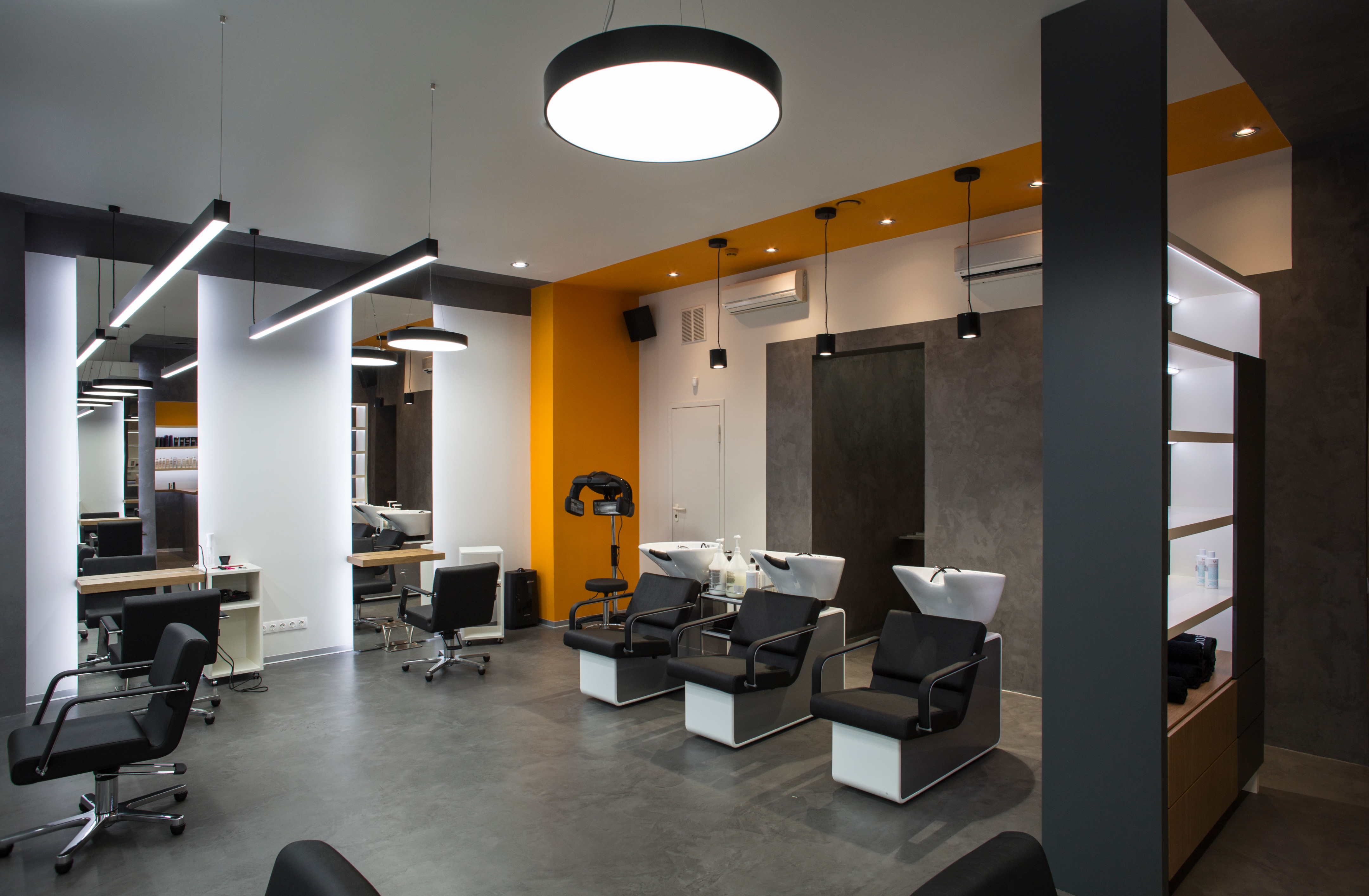 美发沙龙剪与染-4