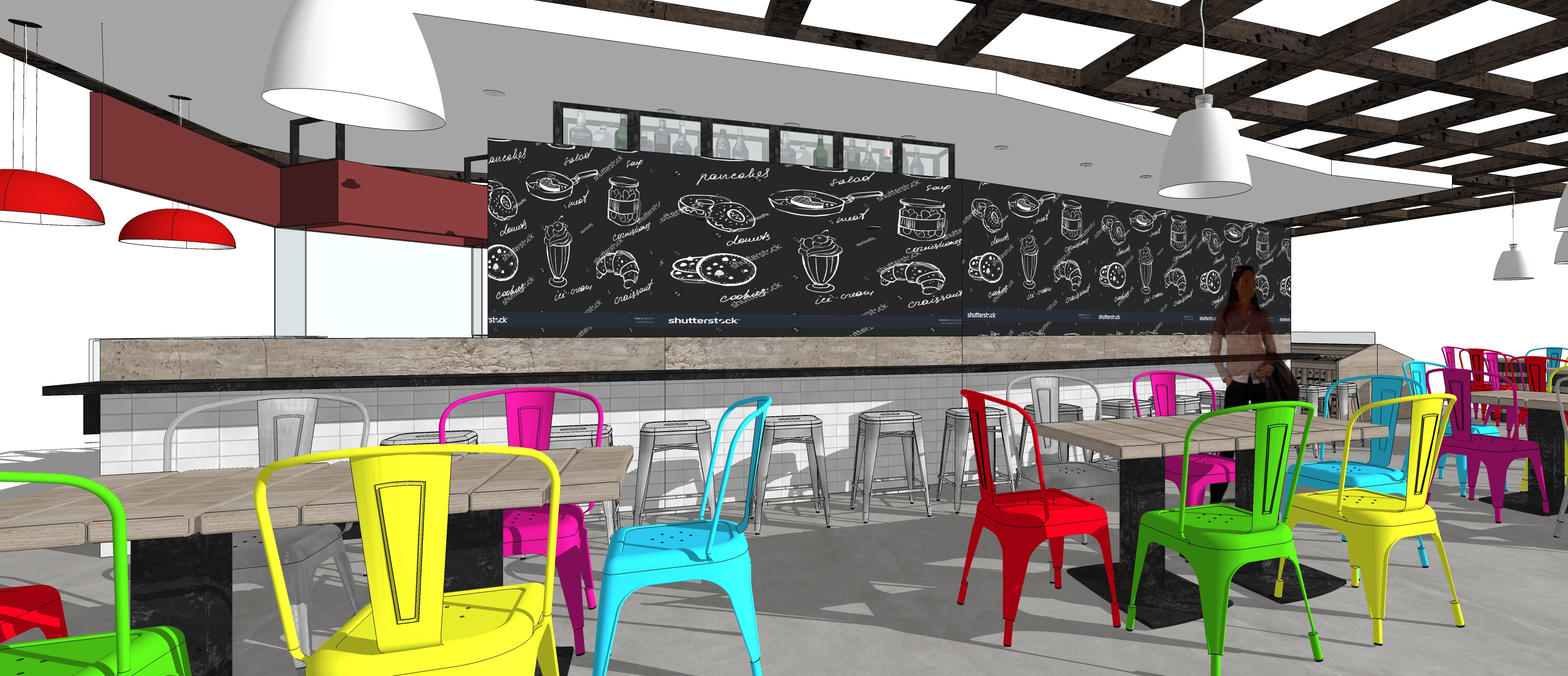 未实现的创意设计——梦幻餐厅与酒吧空间-1