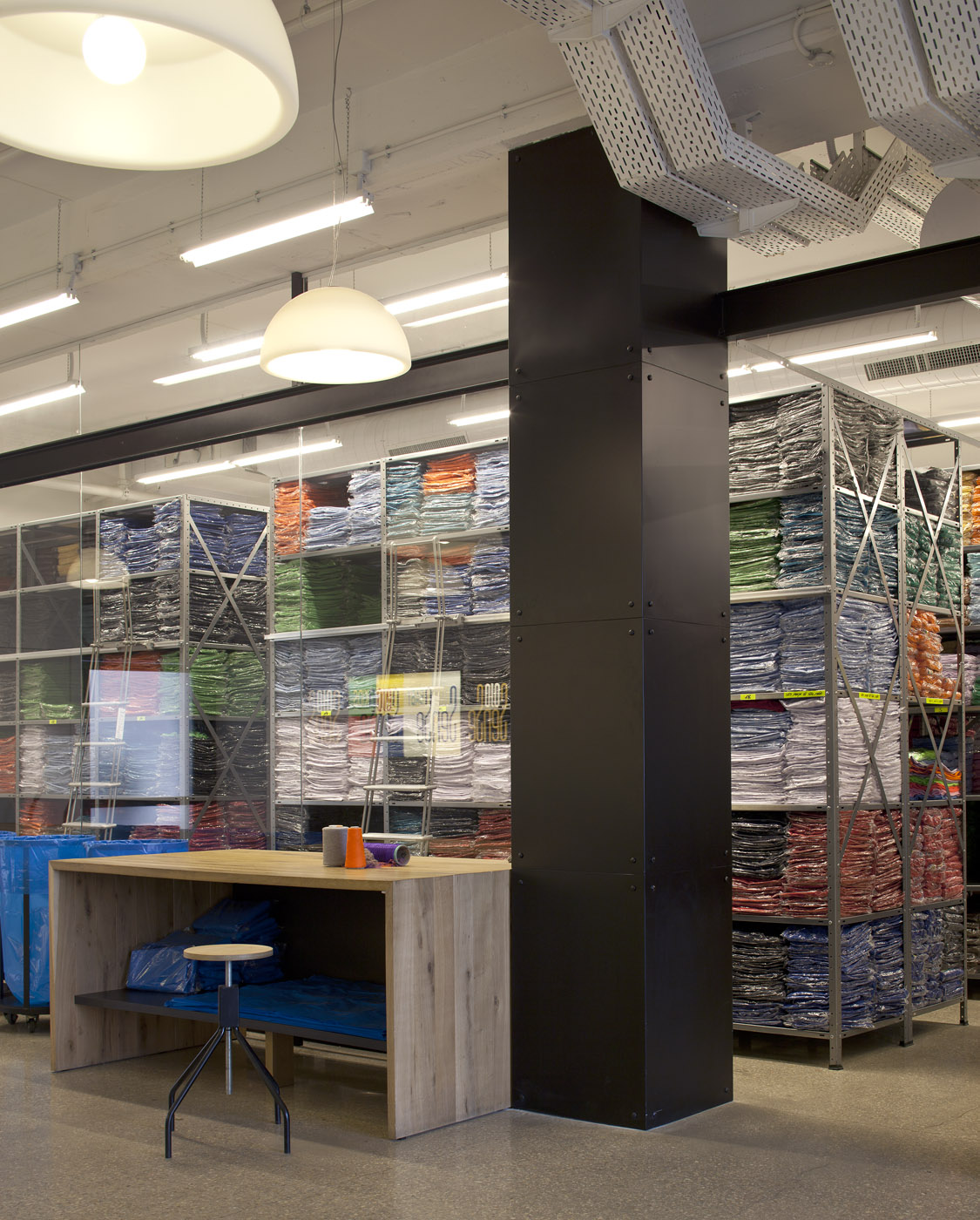 南部特拉维夫工业区 500 平米纺织品展示空间-29