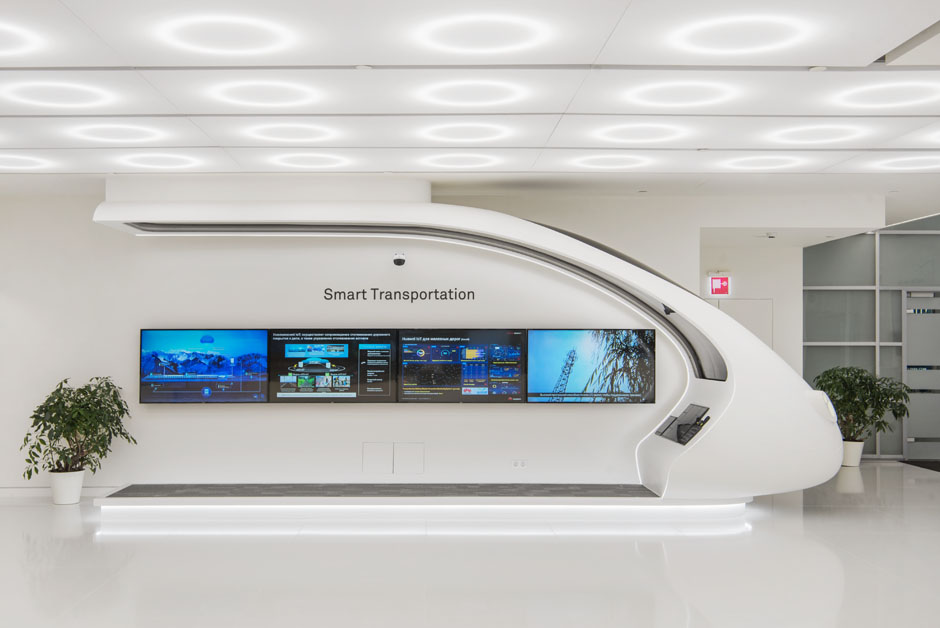 华为展厅——现代科技与空间的完美结合-14