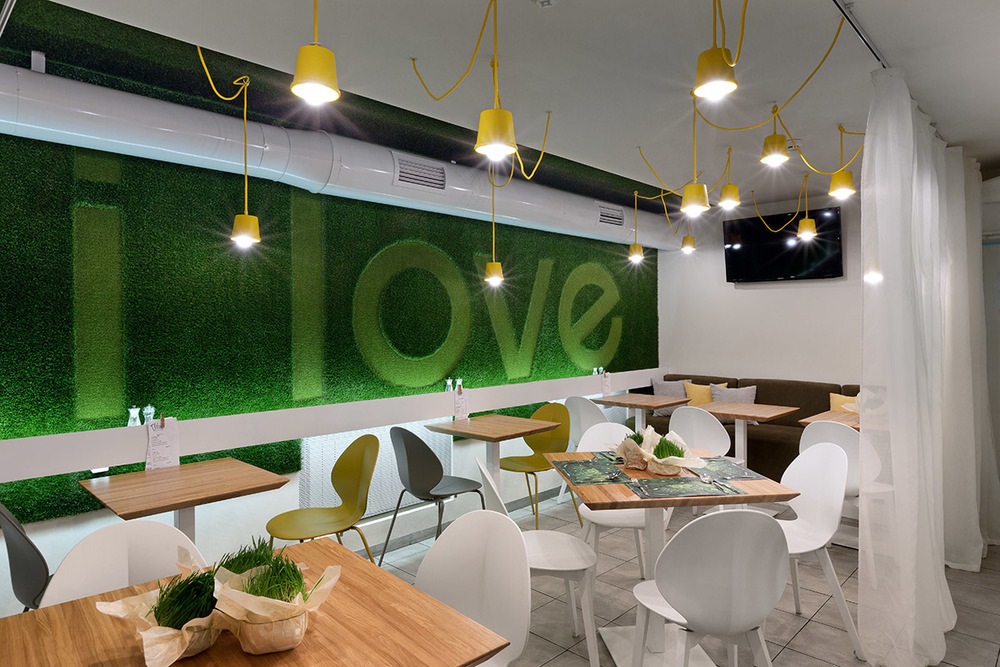 "I-live"健康环保餐厅设计-4