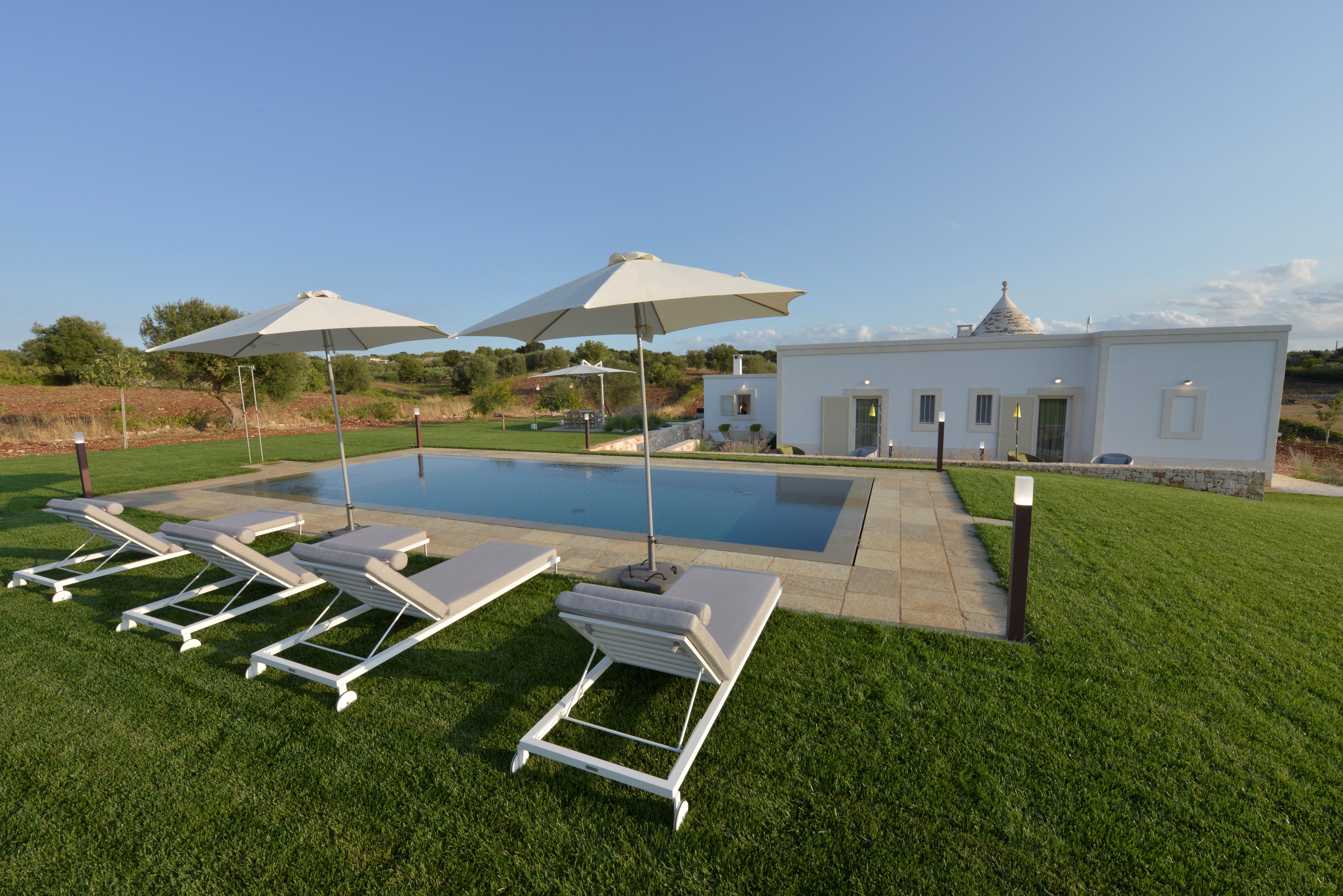 意大利乡村风格泳池设计-0