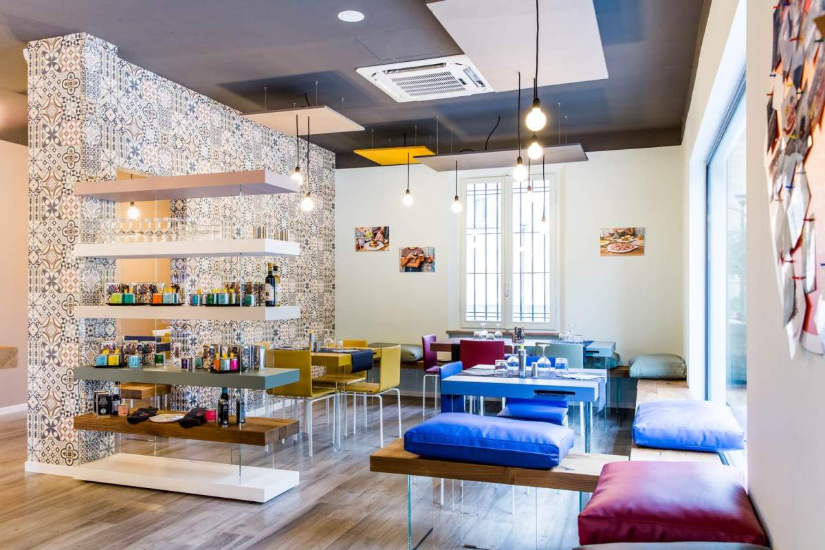 意式风华创享空间——"吻"餐厅设计-1