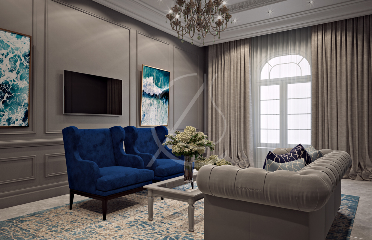 卡塔尔新古典宫殿设计，完美融合古典与现代-14