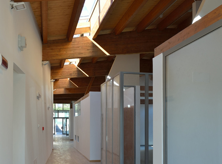 罗马郊外 700 平米木结构幼儿园设计-8