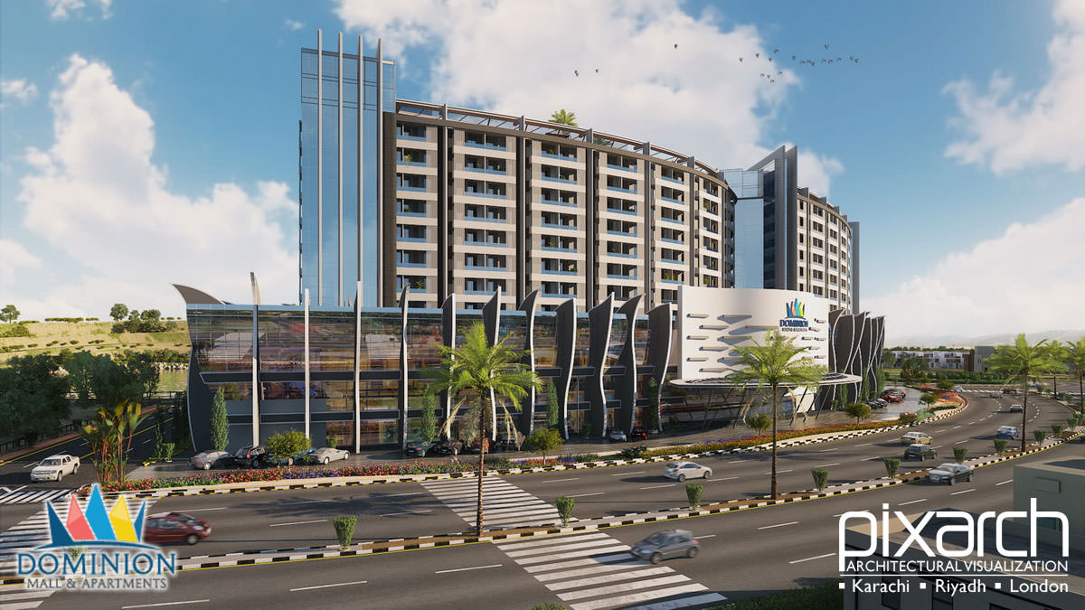 多米尼克购物中心和公寓-14