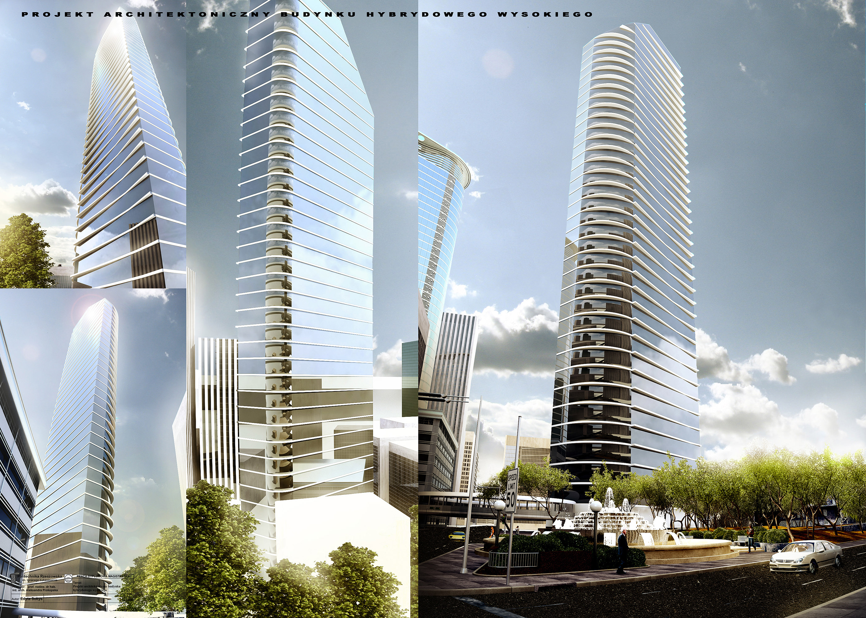 华沙混合摩天大楼-0