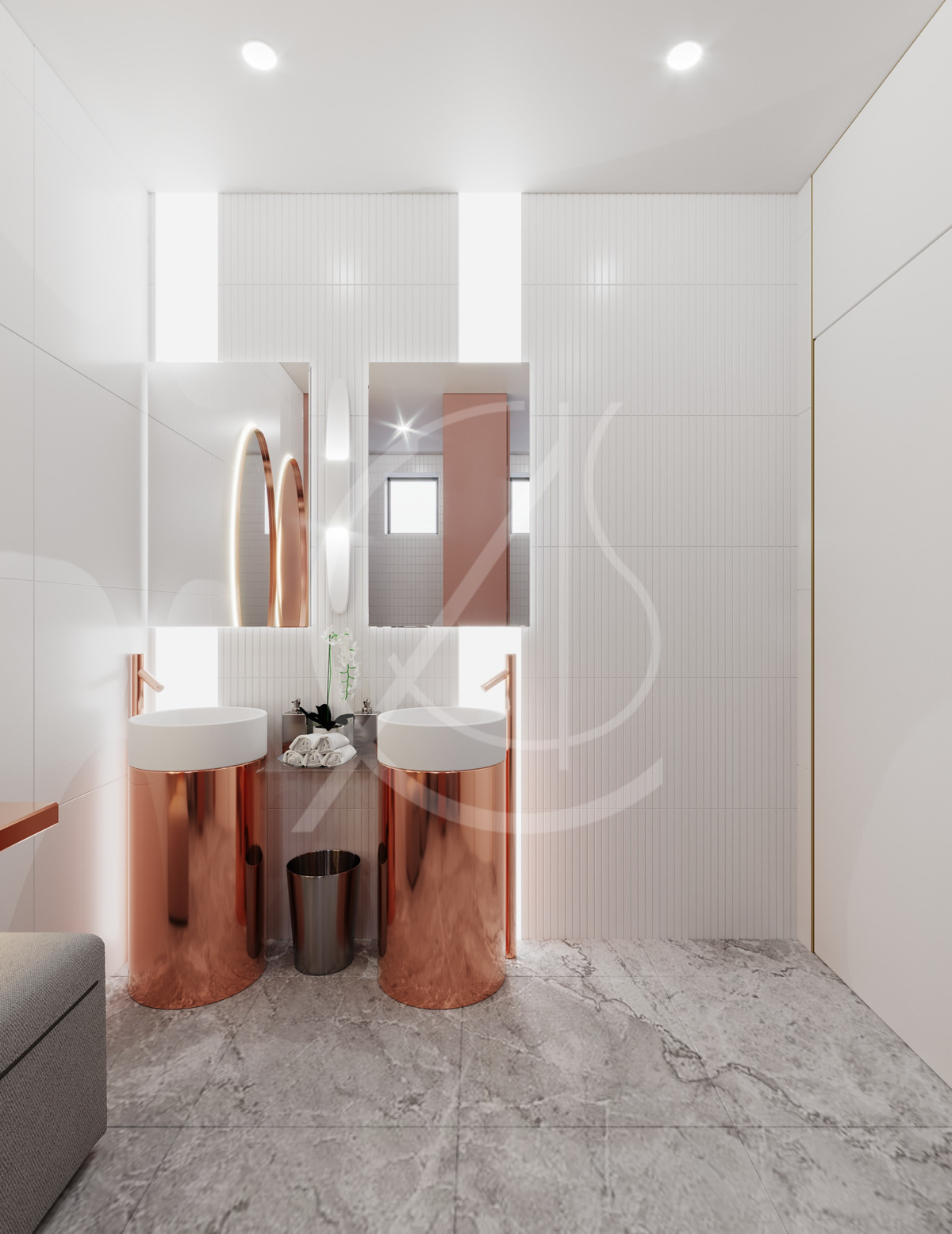 殖民地现代豪华精致餐饮餐厅-27