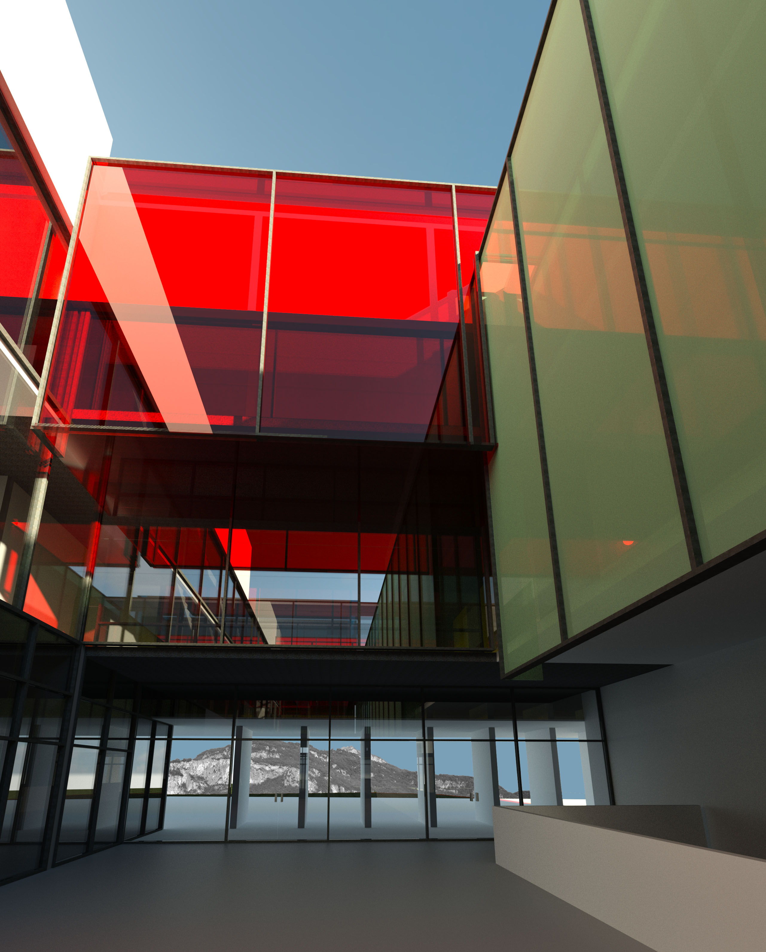 模块化设计打造现代中学教育空间-10